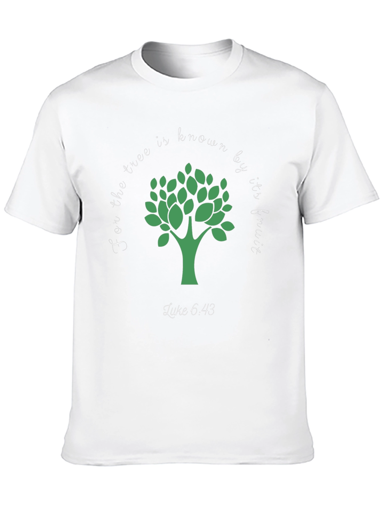 Tree Is Known By Its Fruit Graphic T-Shirt