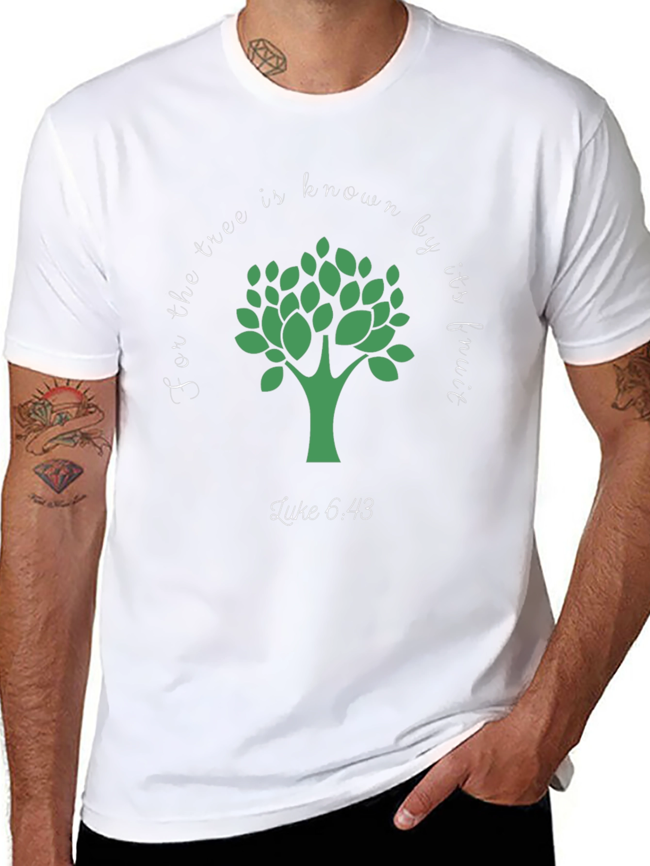 Tree Is Known By Its Fruit Graphic T-Shirt