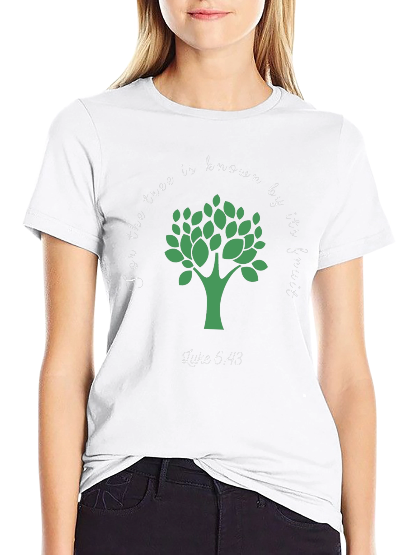 Tree Is Known By Its Fruit Graphic T-Shirt
