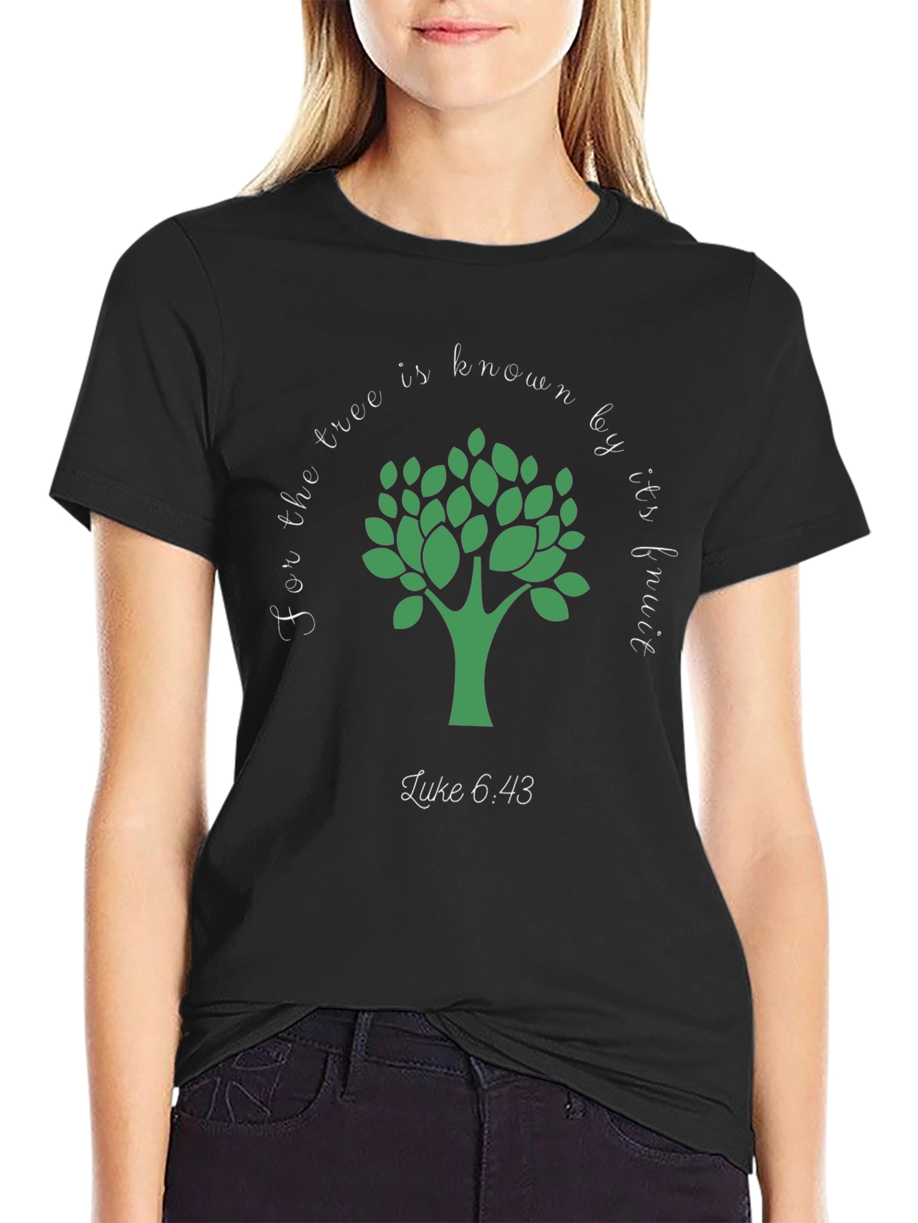 Tree Is Known By Its Fruit Graphic T-Shirt