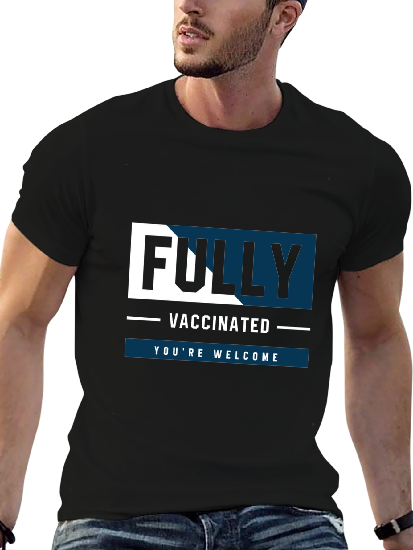 Fully Vaccinated Graphic T-Shirt - Unisex