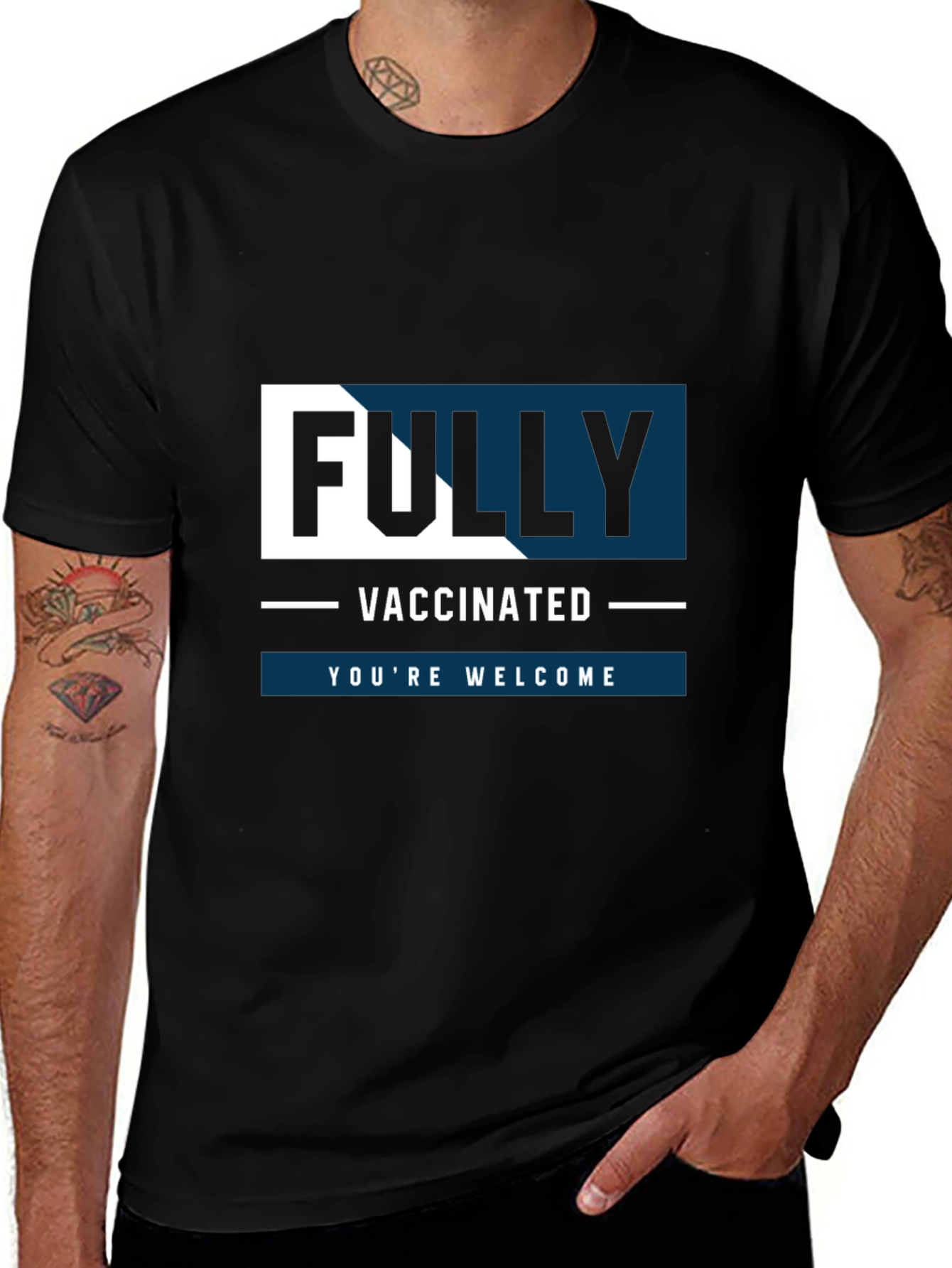 Fully Vaccinated Graphic T-Shirt - Unisex