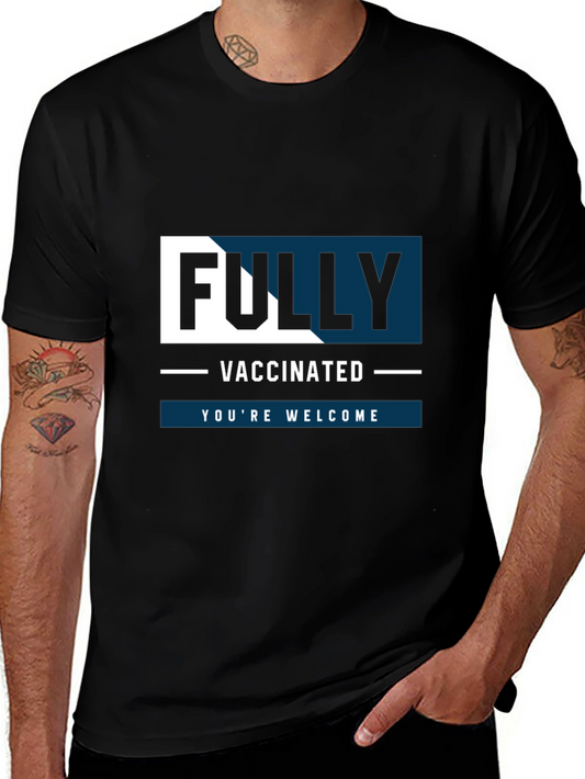 Fully Vaccinated Graphic T-Shirt - Unisex