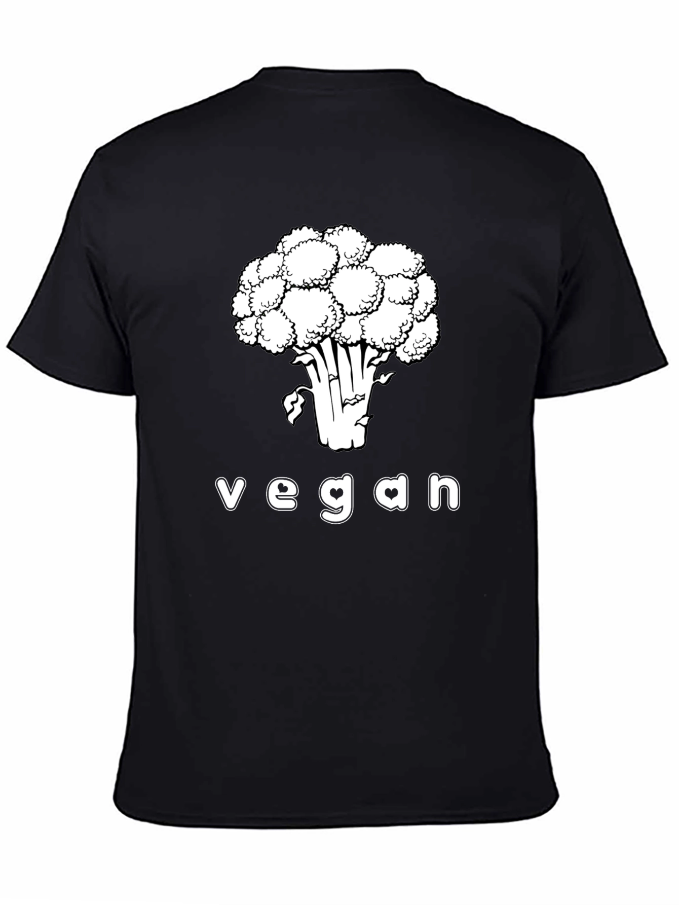Vegan T-Shirt Cauliflower Graphic Tee