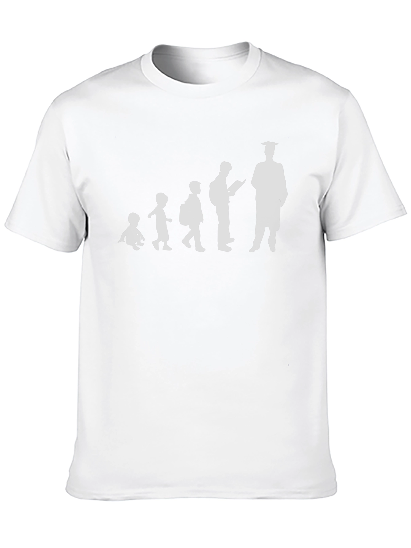 Evolution of Education Black T-Shirt