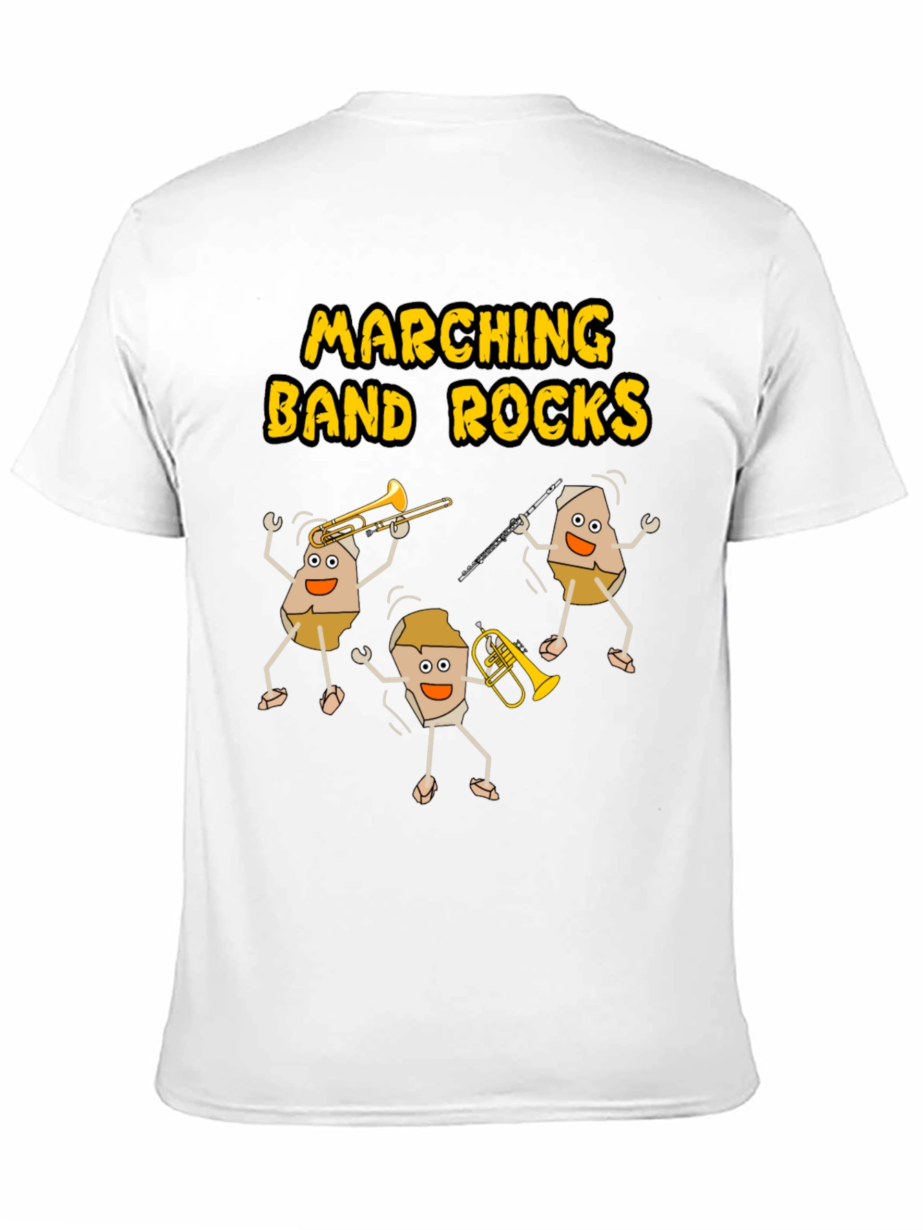 Marching Band Rocks Funny T-Shirt