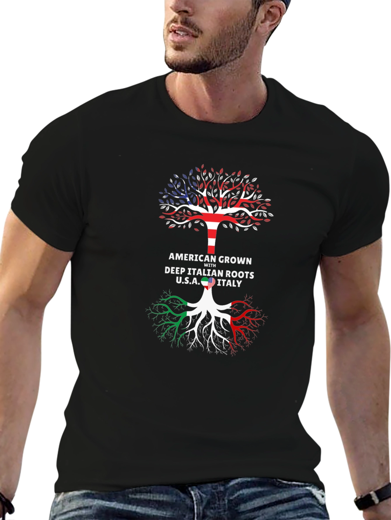 American Grown Italian Roots T-Shirt