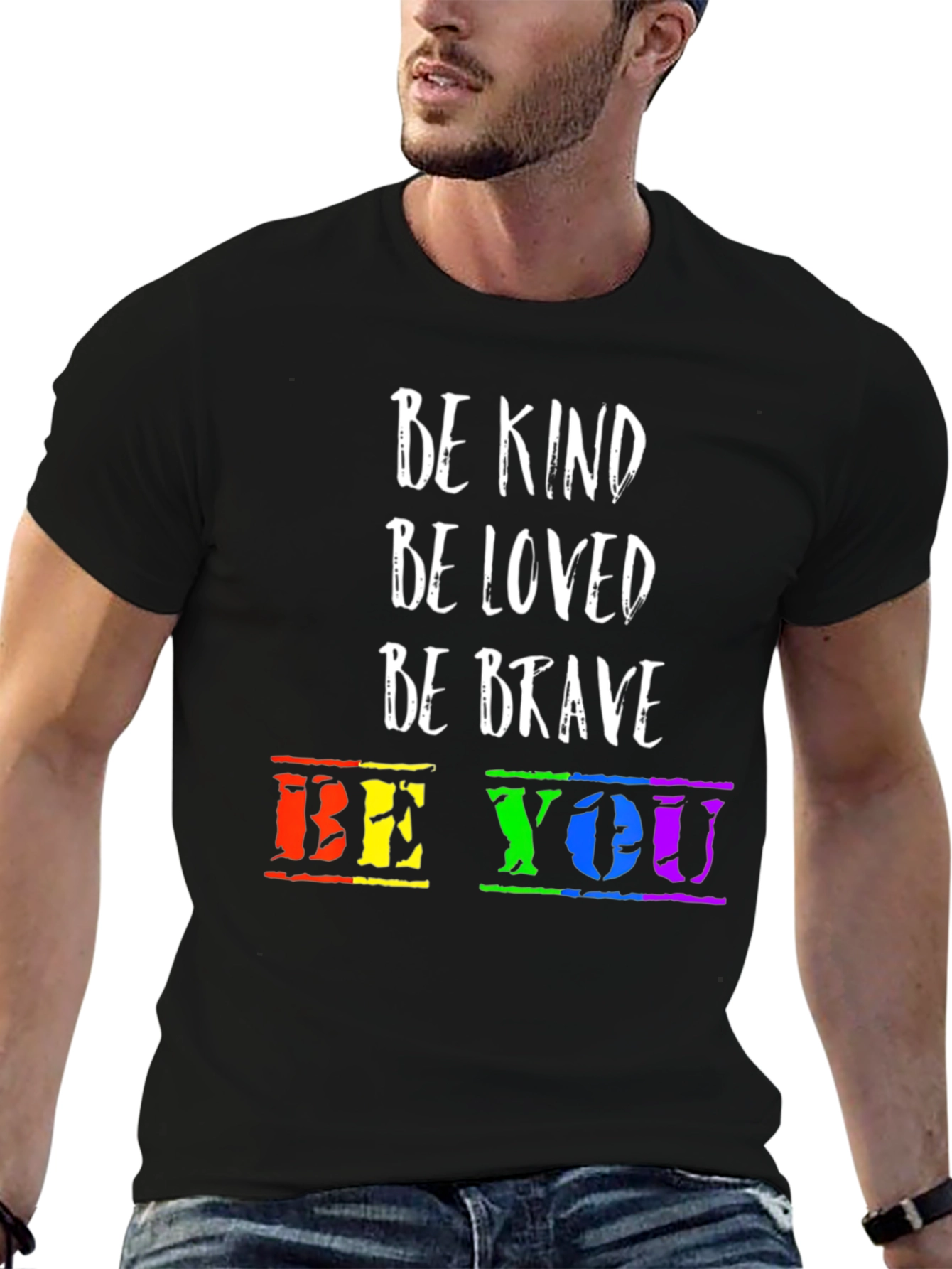 Be Kind Be Loved LGBT Pride T-Shirt