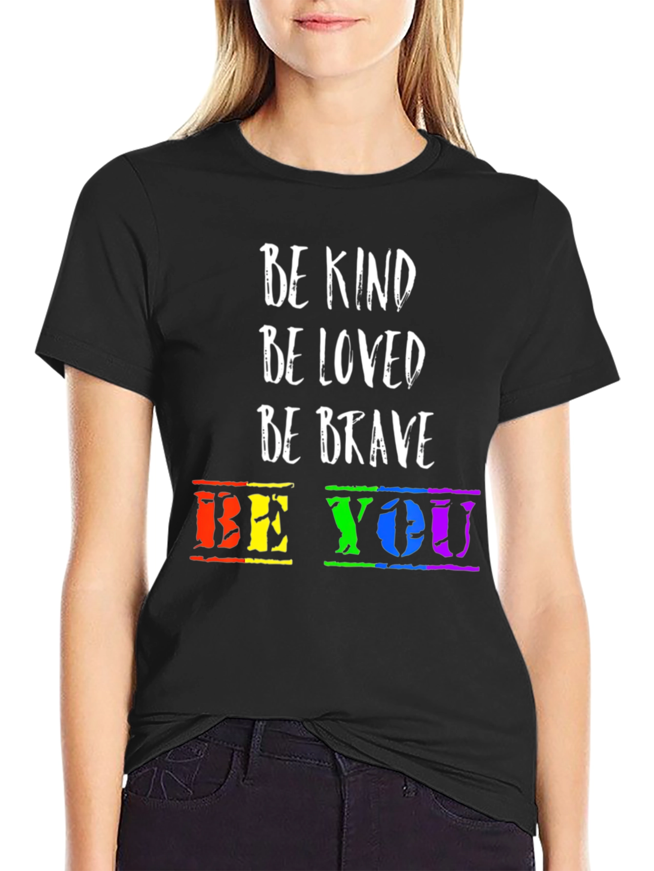 Be Kind Be Loved LGBT Pride T-Shirt