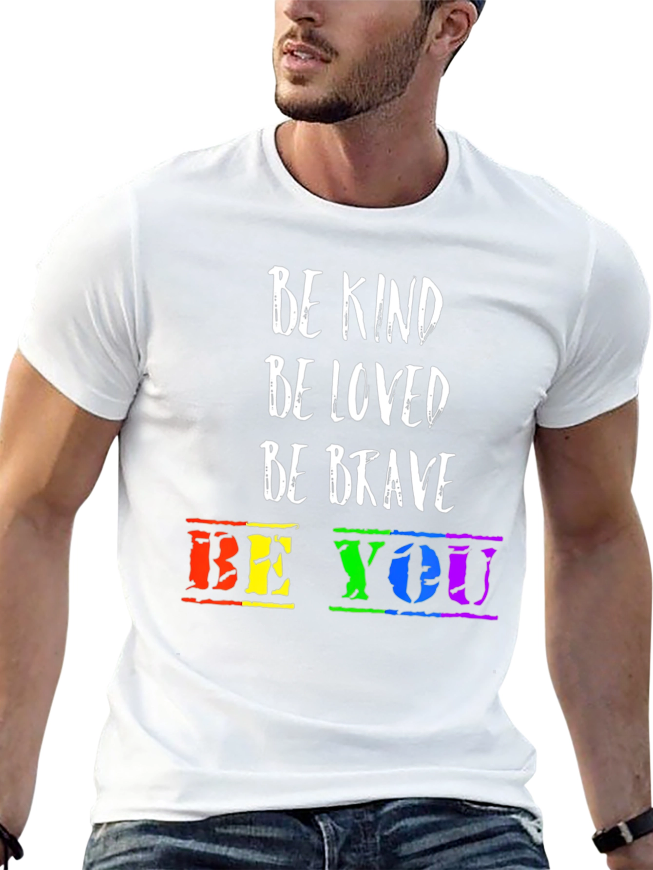 Be Kind Be Loved LGBT Pride T-Shirt