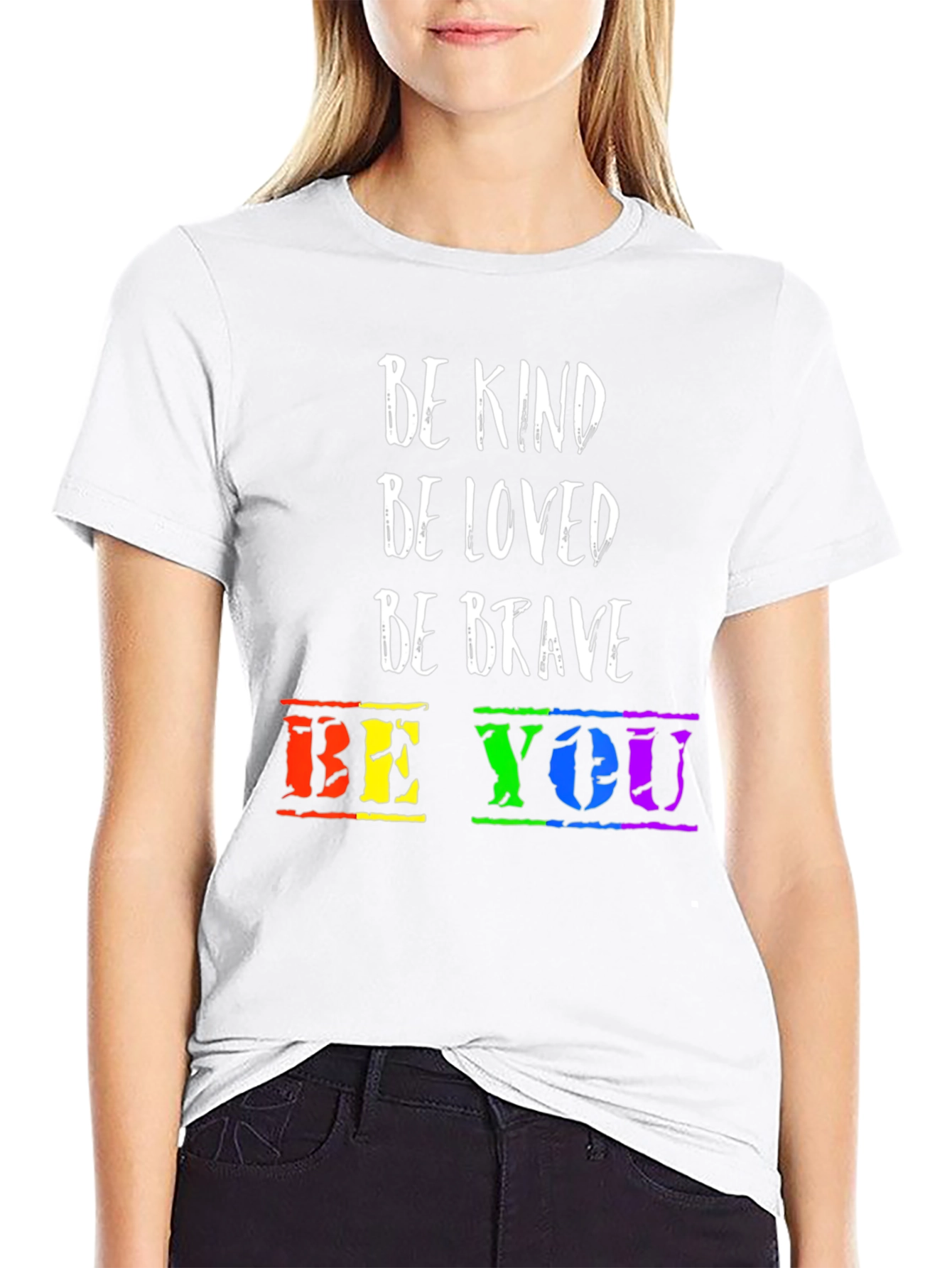 Be Kind Be Loved LGBT Pride T-Shirt