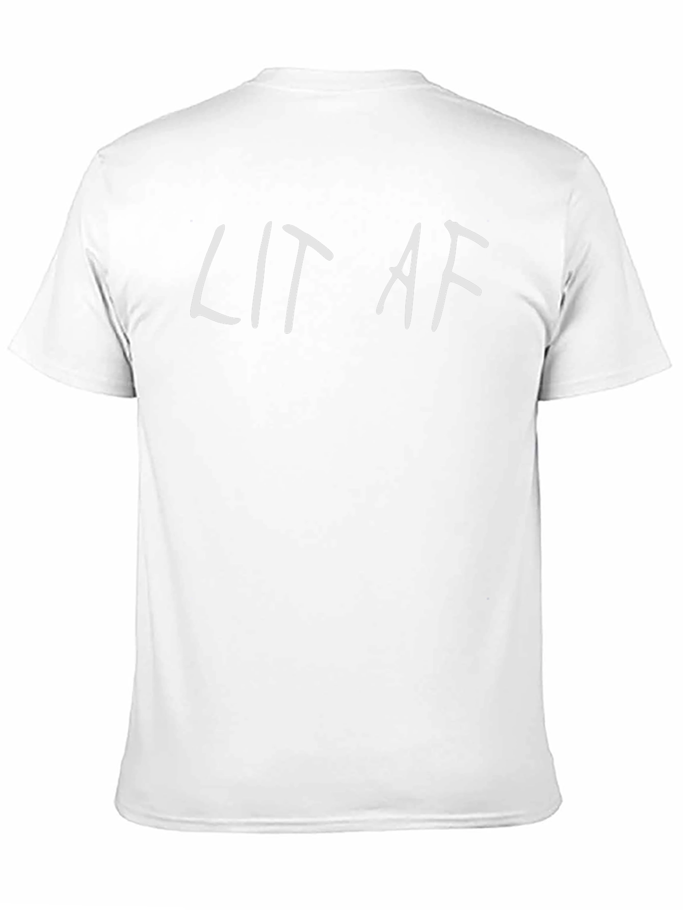 Lit AF Graphic Tee - Black