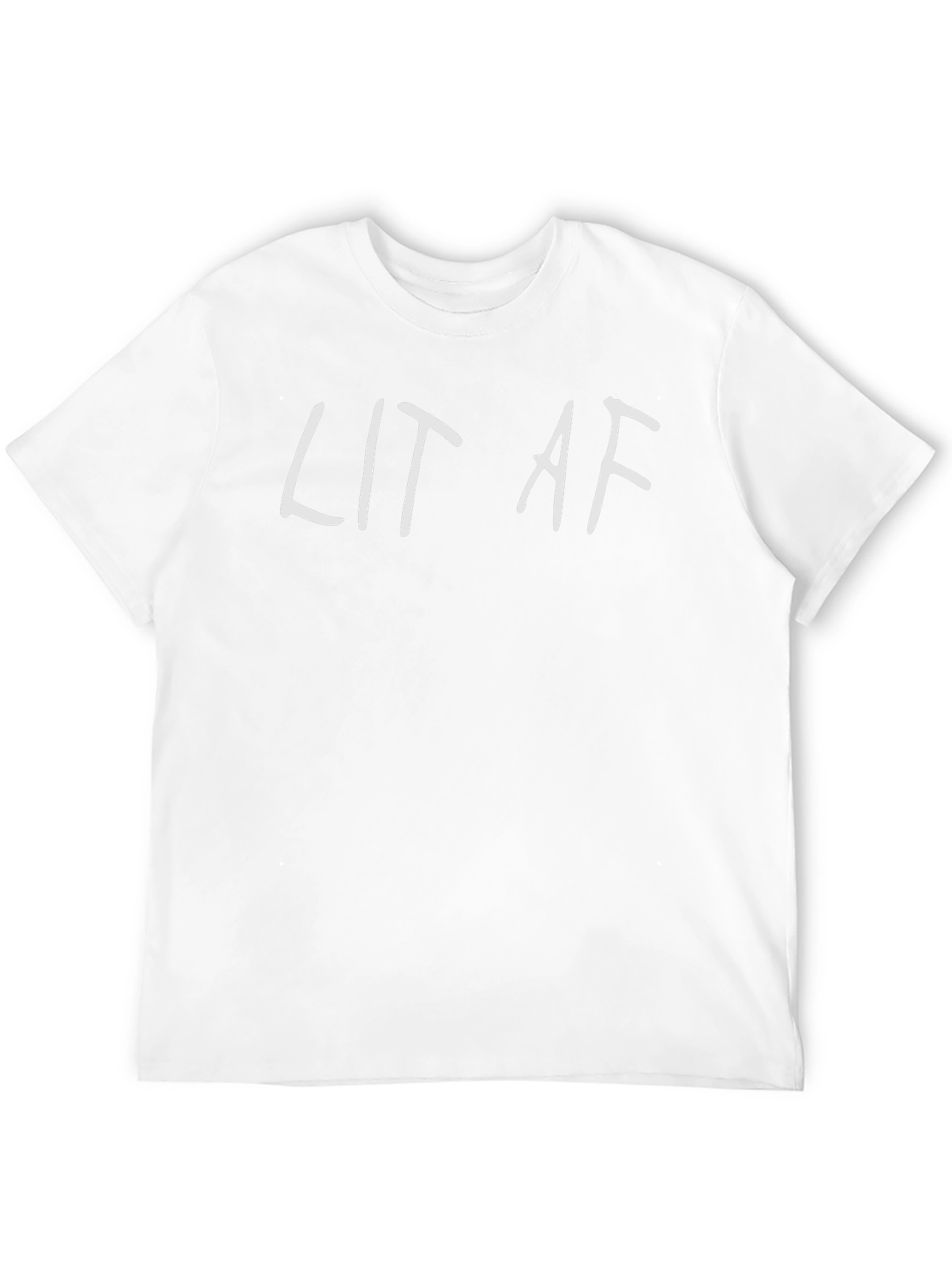 Lit AF Graphic Tee - Black