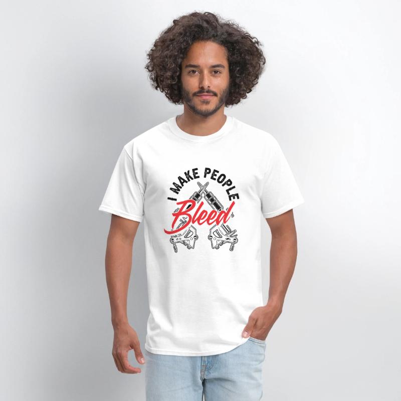 I Make People Bleed Tattoo Artist Tattooist Gift