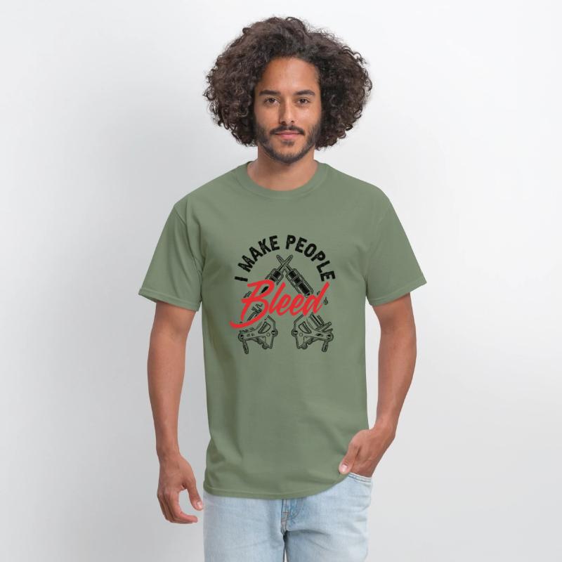 I Make People Bleed Tattoo Artist Tattooist Gift