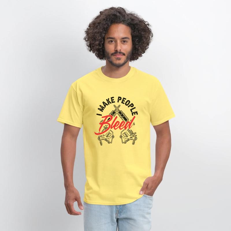 I Make People Bleed Tattoo Artist Tattooist Gift