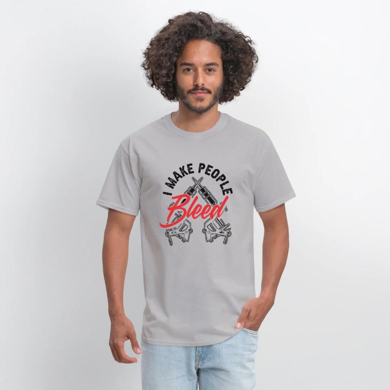 I Make People Bleed Tattoo Artist Tattooist Gift