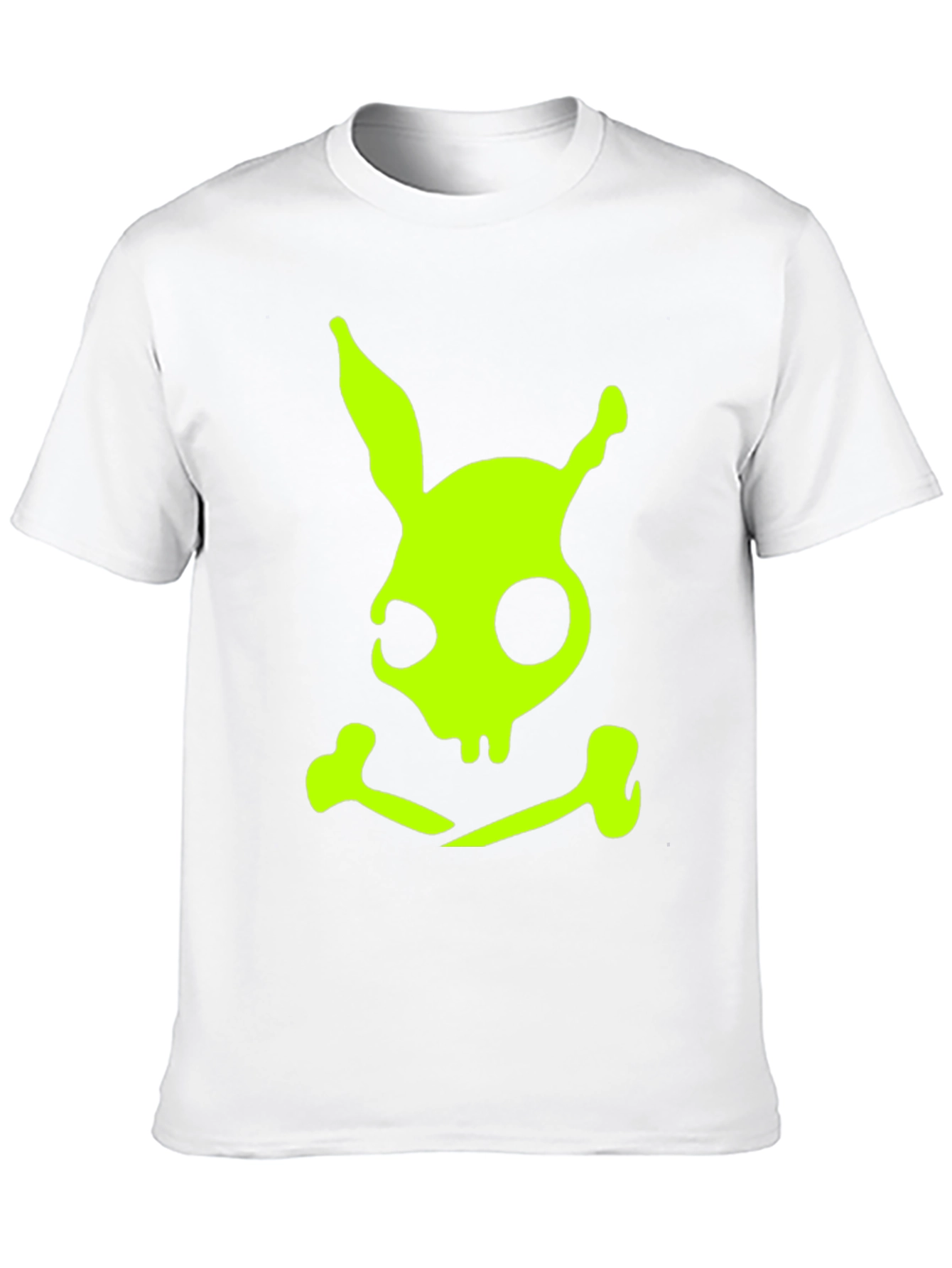 Rabbit Skull and Crossbones Graphic Tee