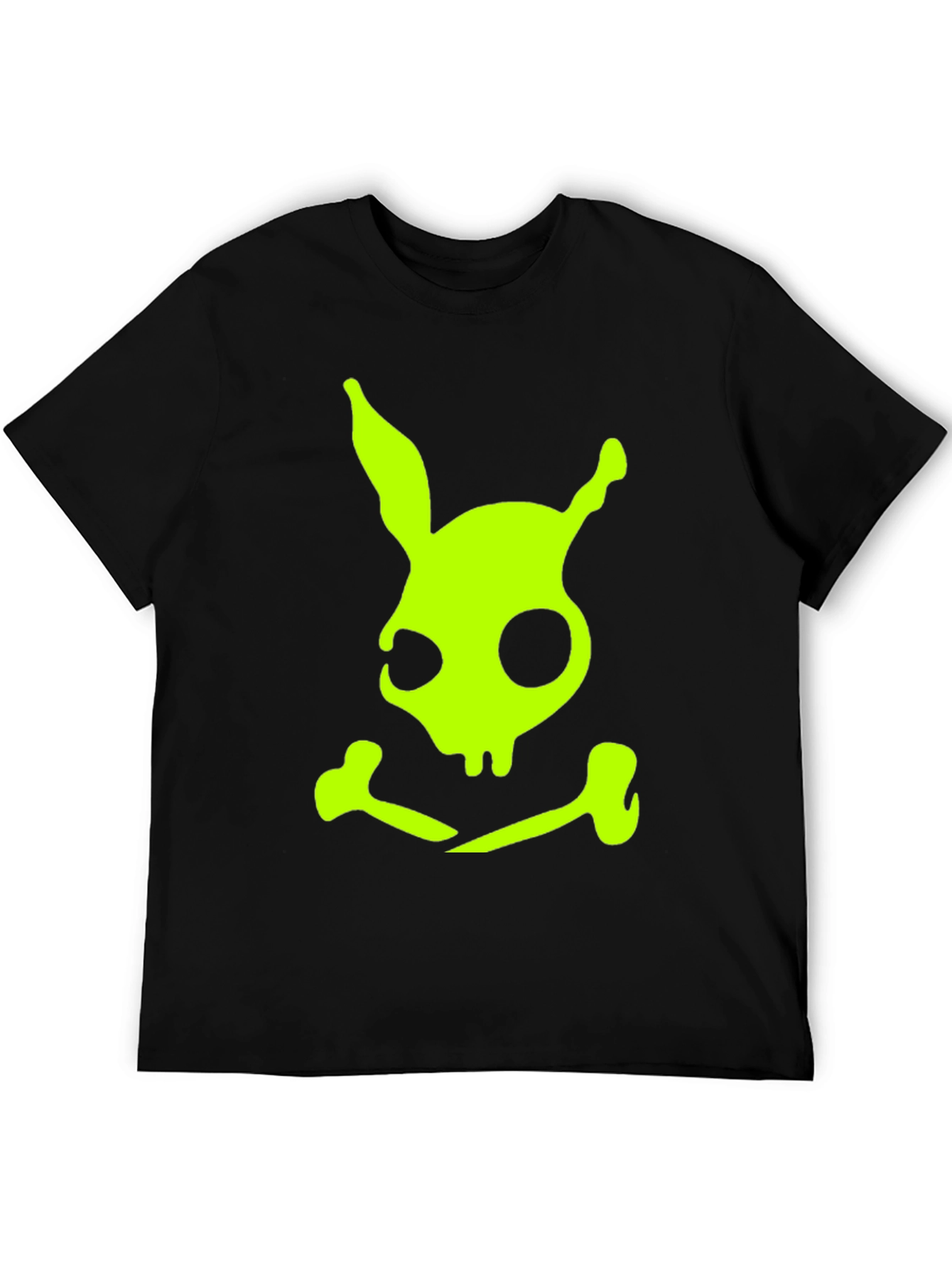 Rabbit Skull and Crossbones Graphic Tee