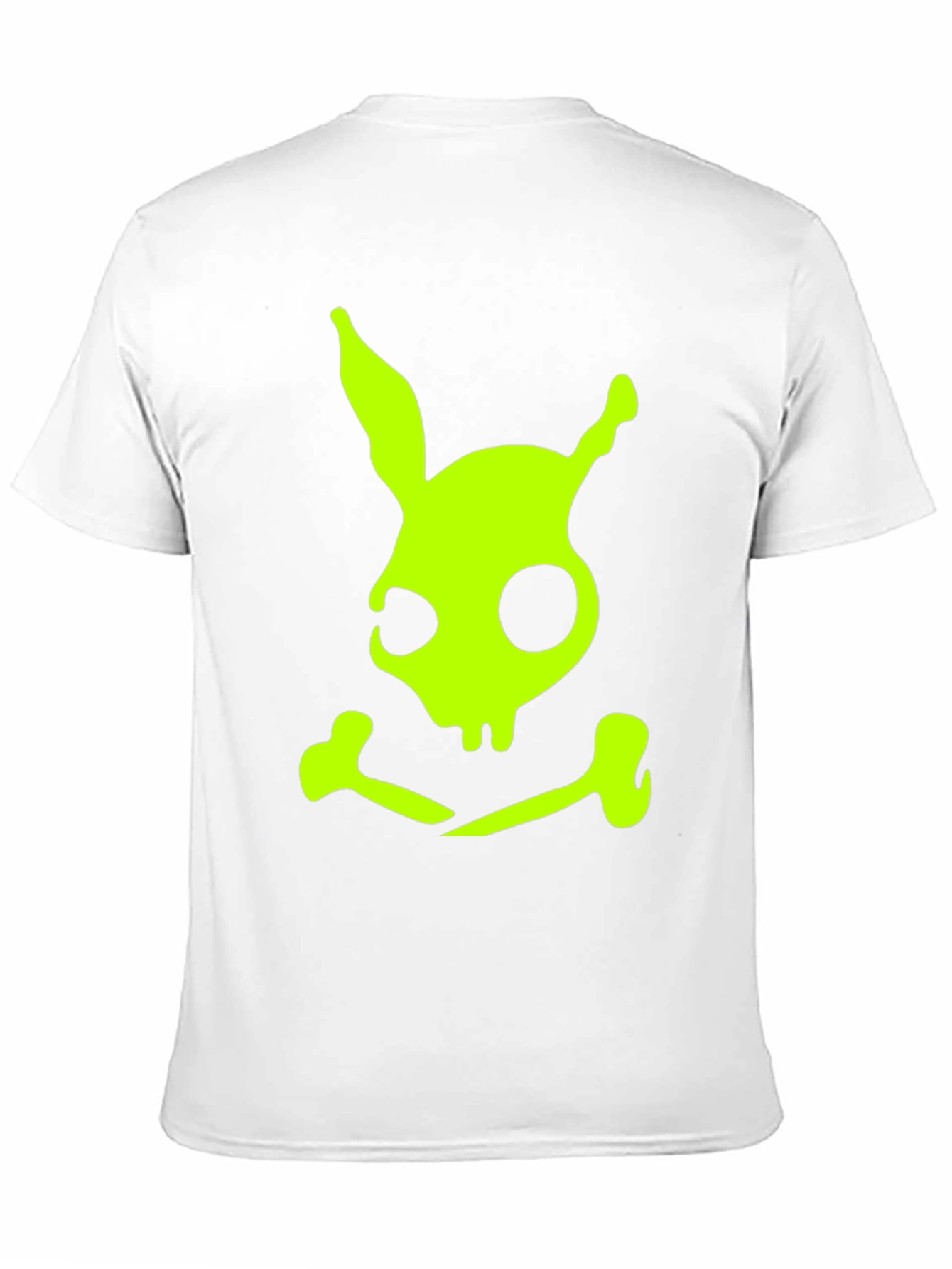 Rabbit Skull and Crossbones Graphic Tee