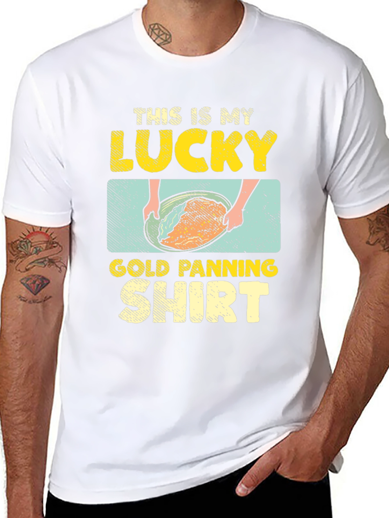 Lucky Gold Panning Shirt - Miners Tee