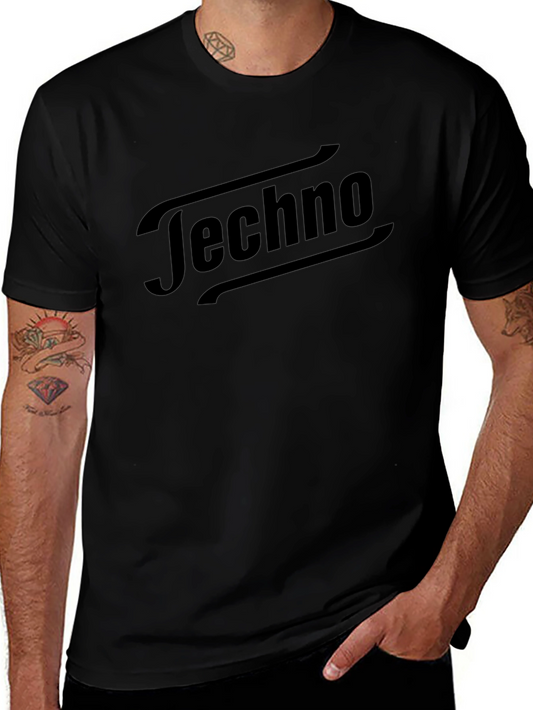 Techno Graphic Tee - Cool Music Inspired T-Shirt