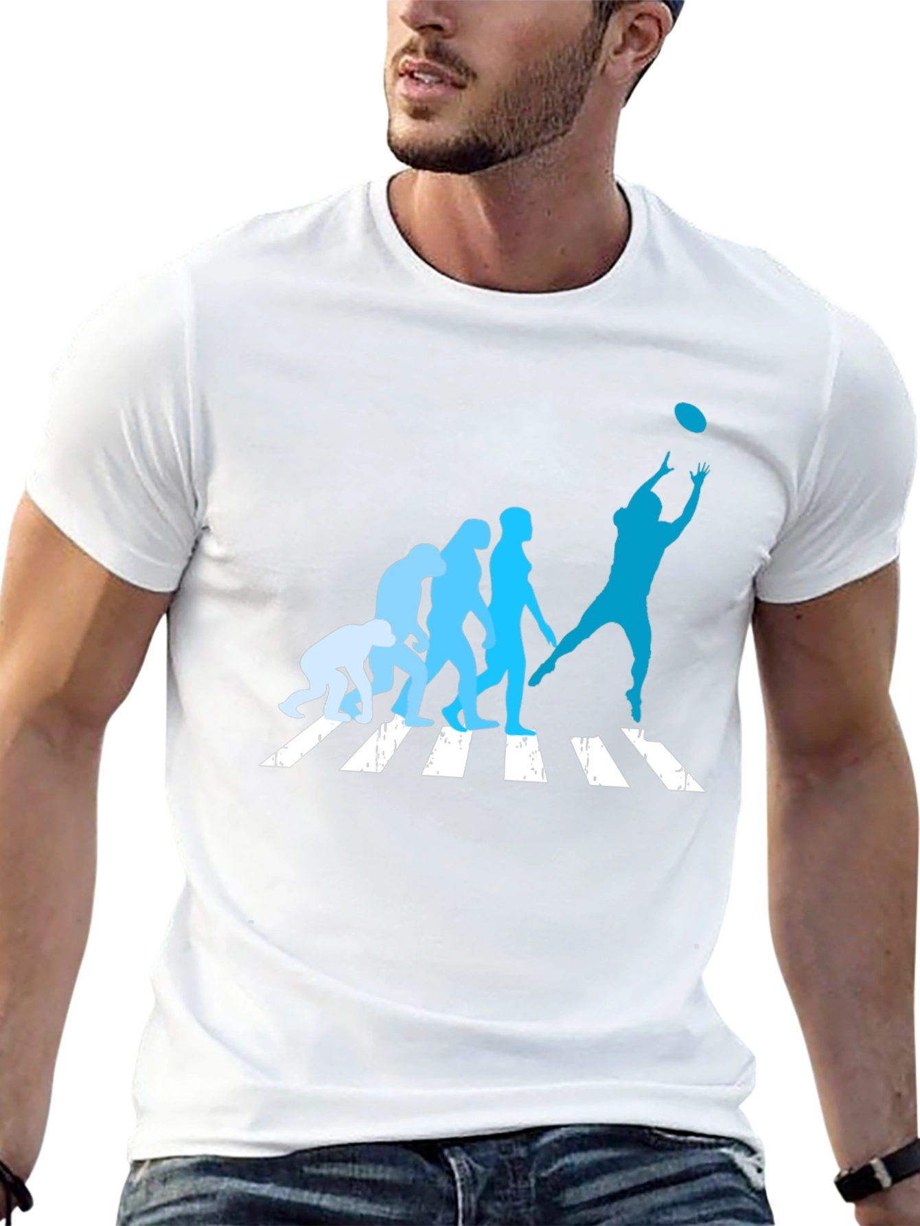 Evolution Football Receiver T-Shirt - Black