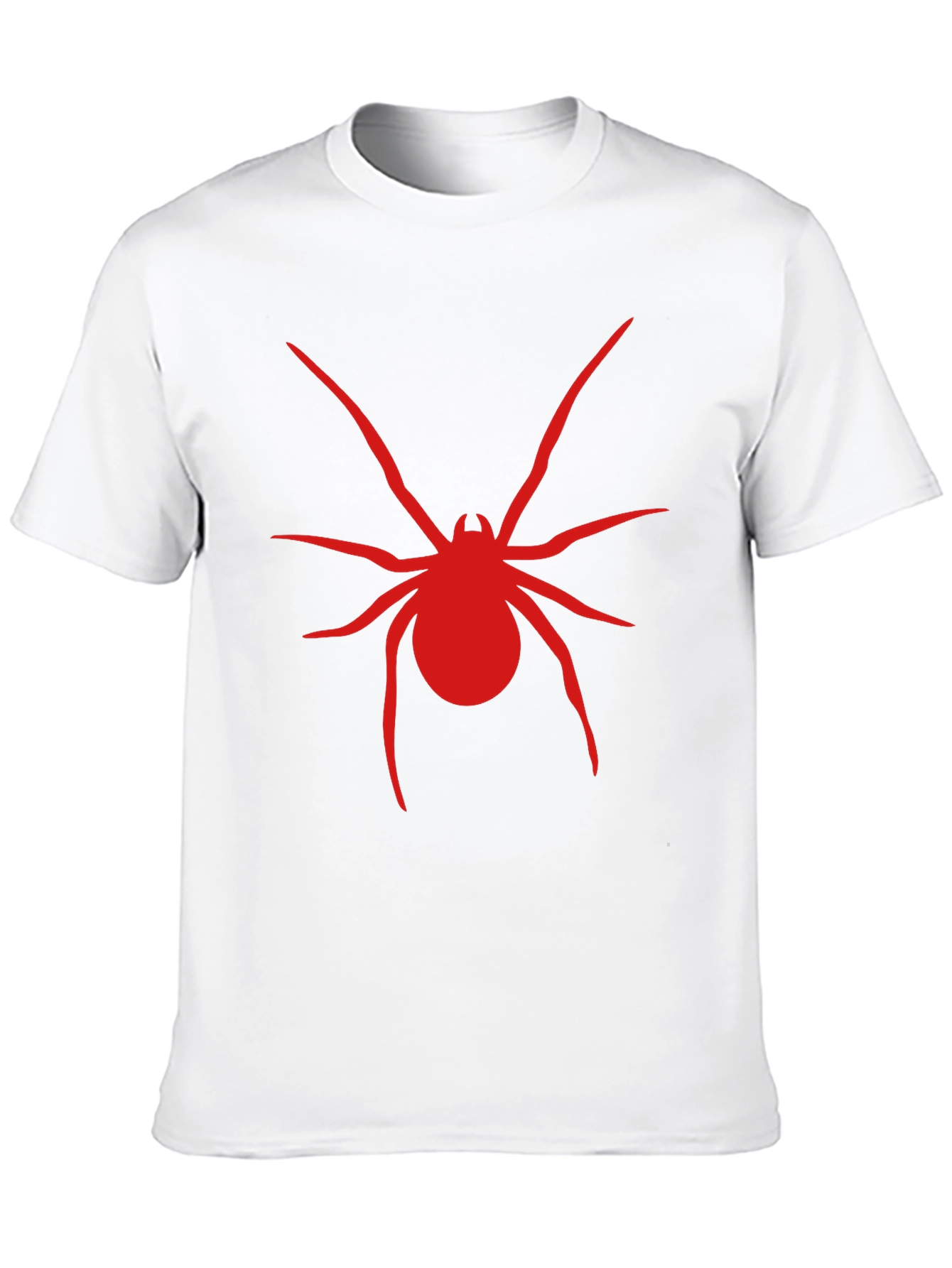 Red Spider Graphic Black T-Shirt