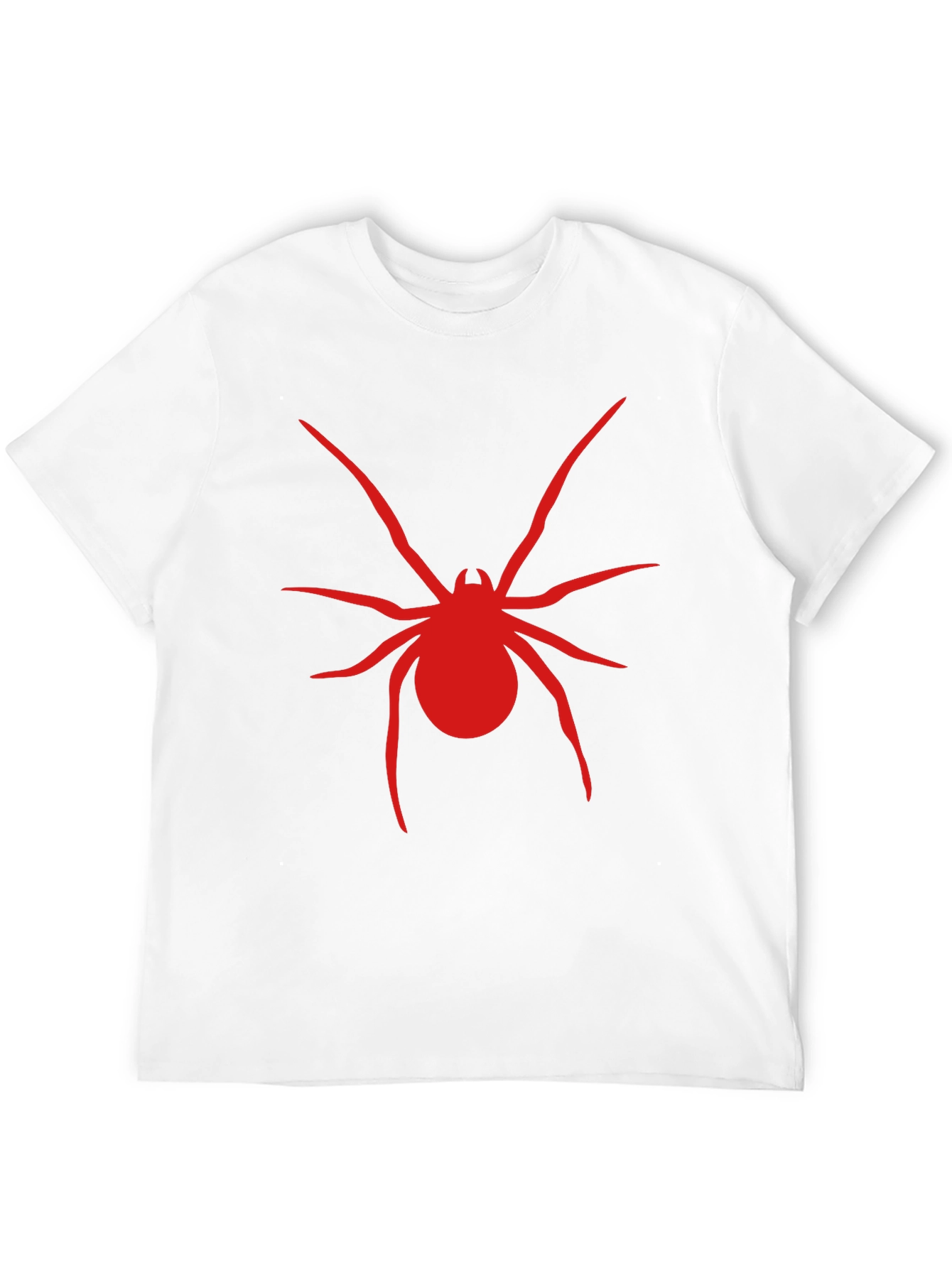 Red Spider Graphic Black T-Shirt