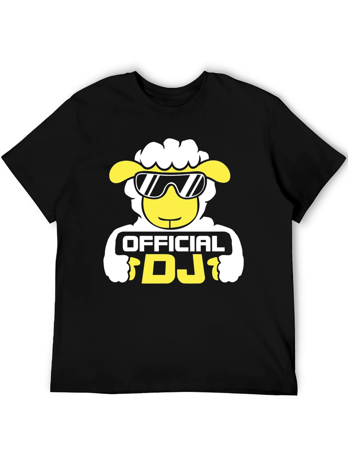 Official DJ Sheep Black T-Shirt