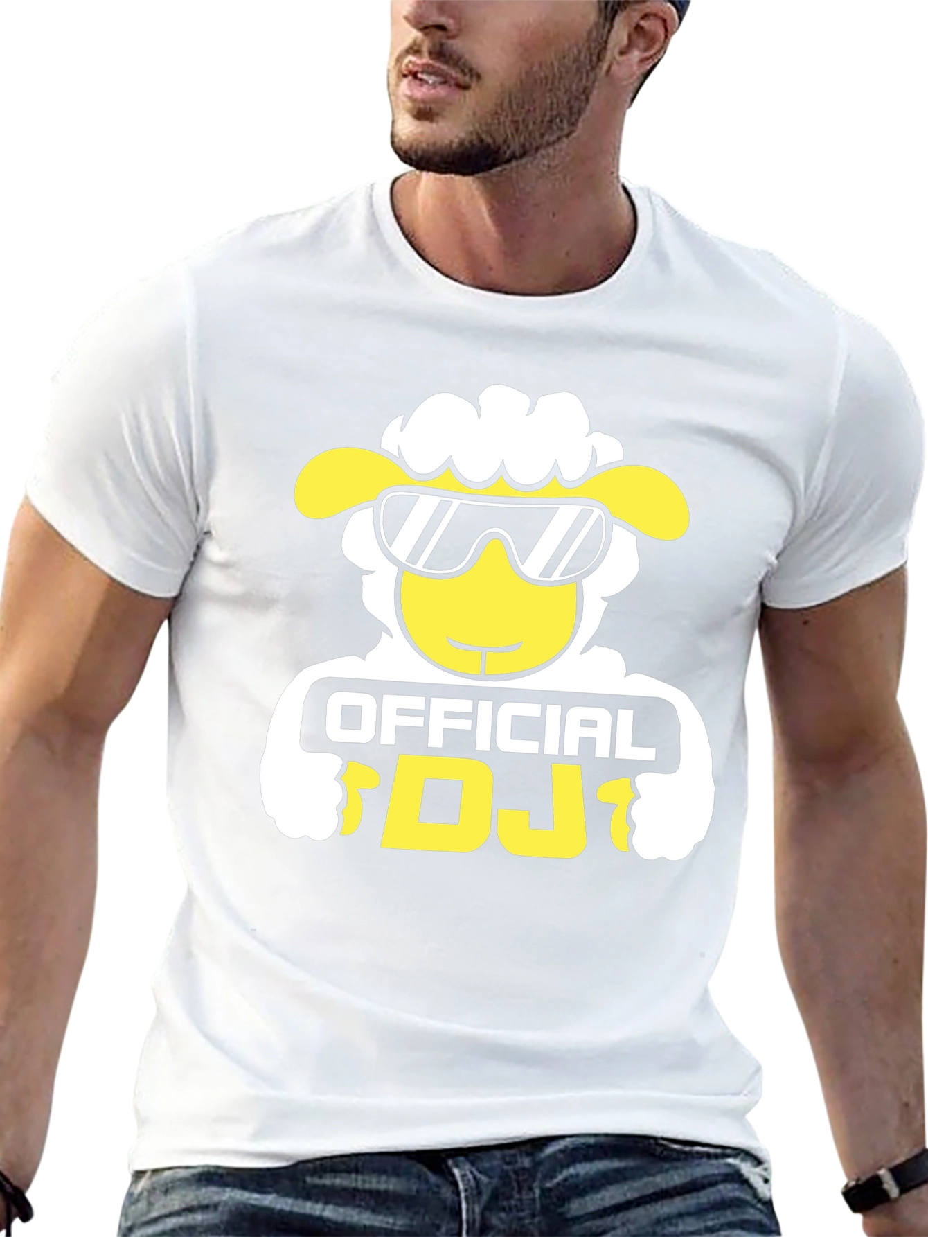 Official DJ Sheep Black T-Shirt