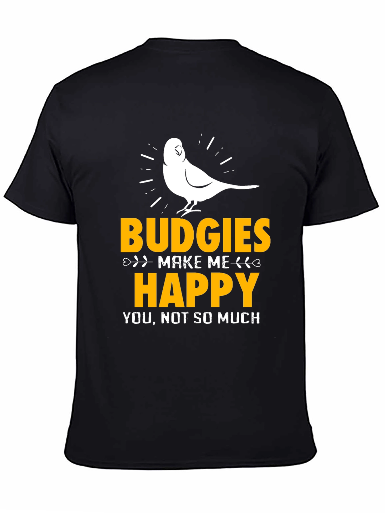 Budgies Make Me Happy Graphic Tee