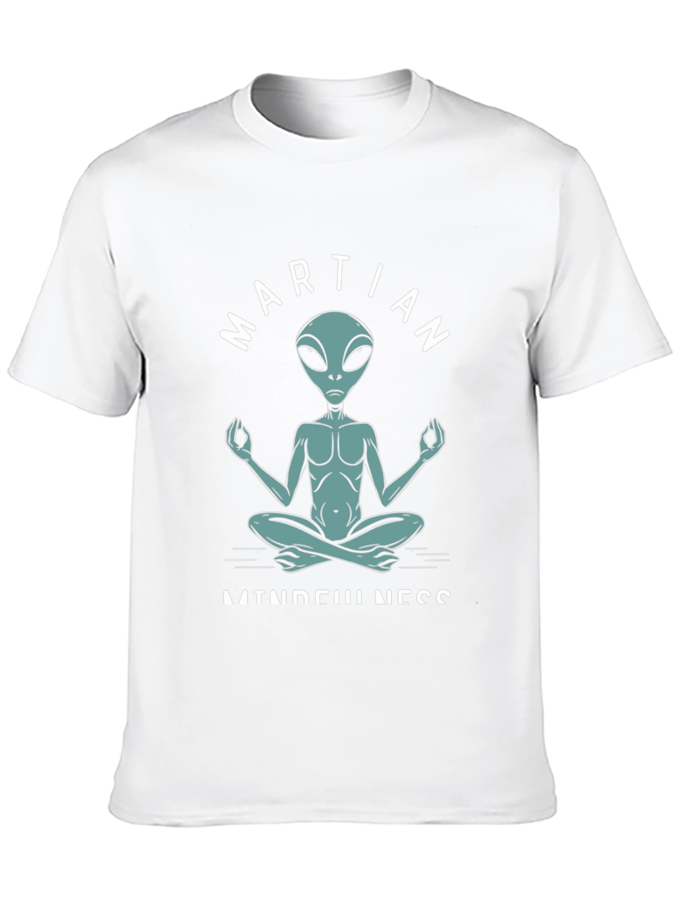 Martian Mindfulness Meditation T-Shirt