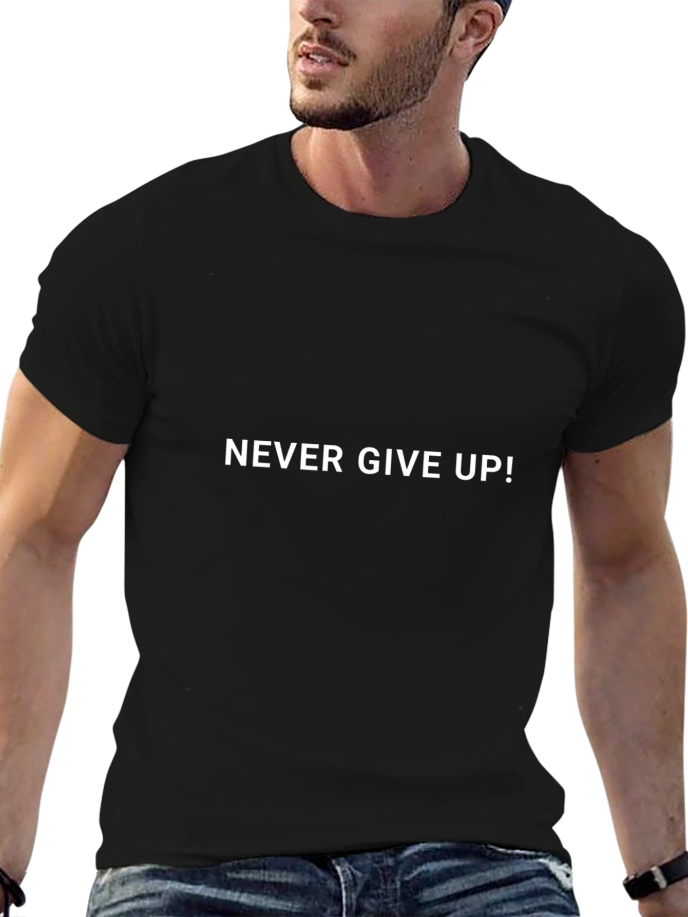Never Give Up! Graphic T-Shirt