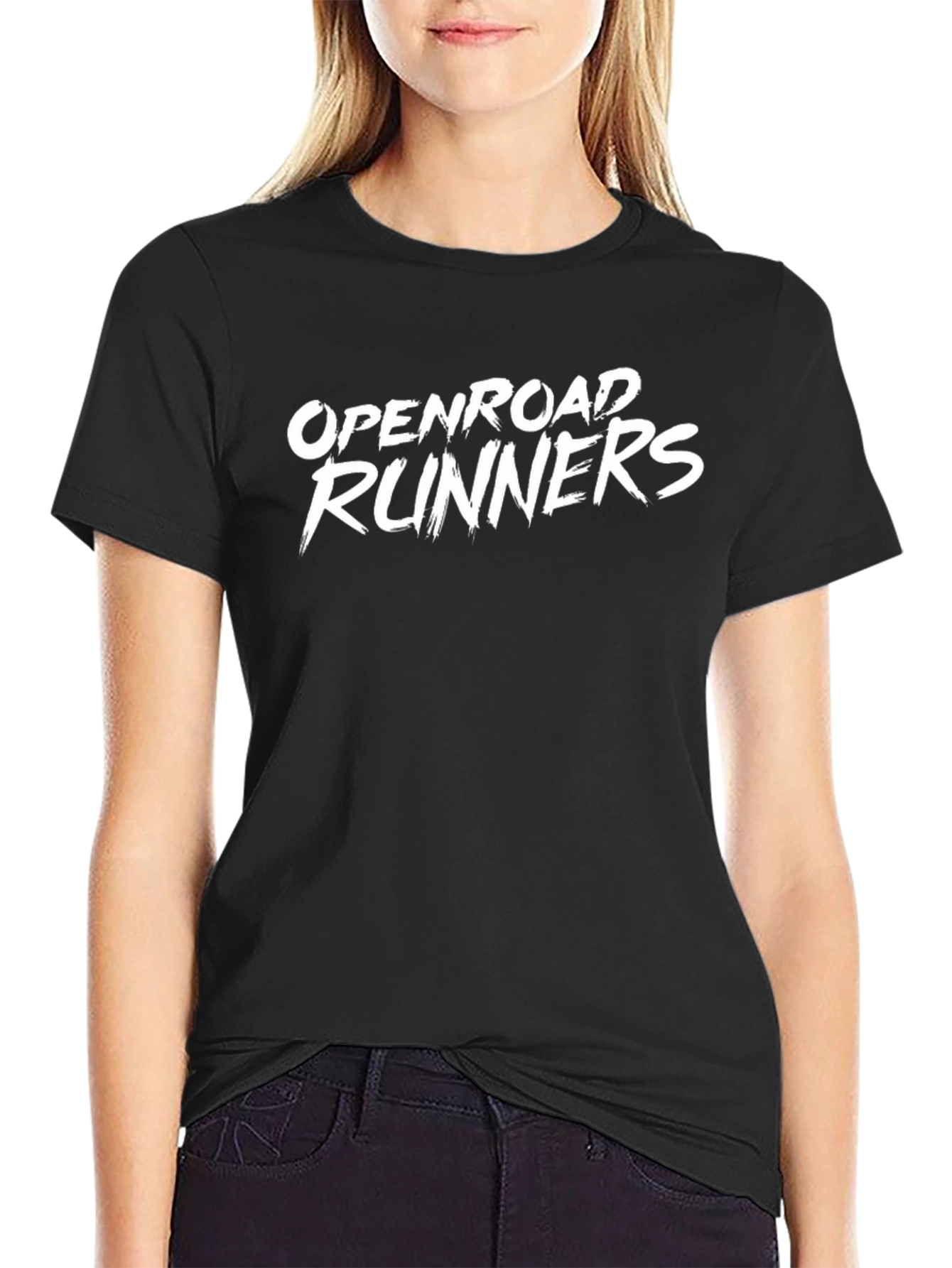 Openroad Runners Graphic Tee - Black