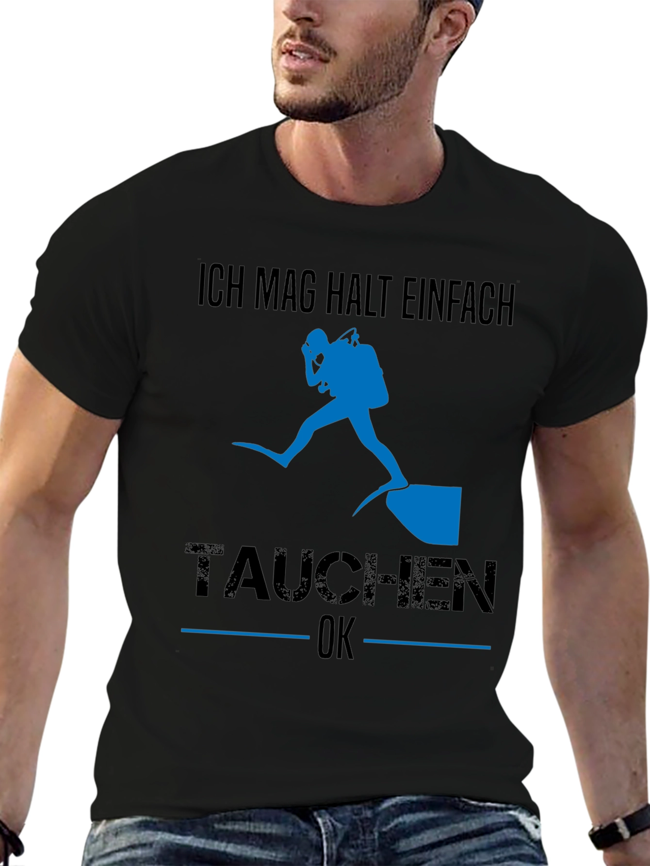 Diving T-Shirt - Ich Mag Halt Einfach Tauchen OK