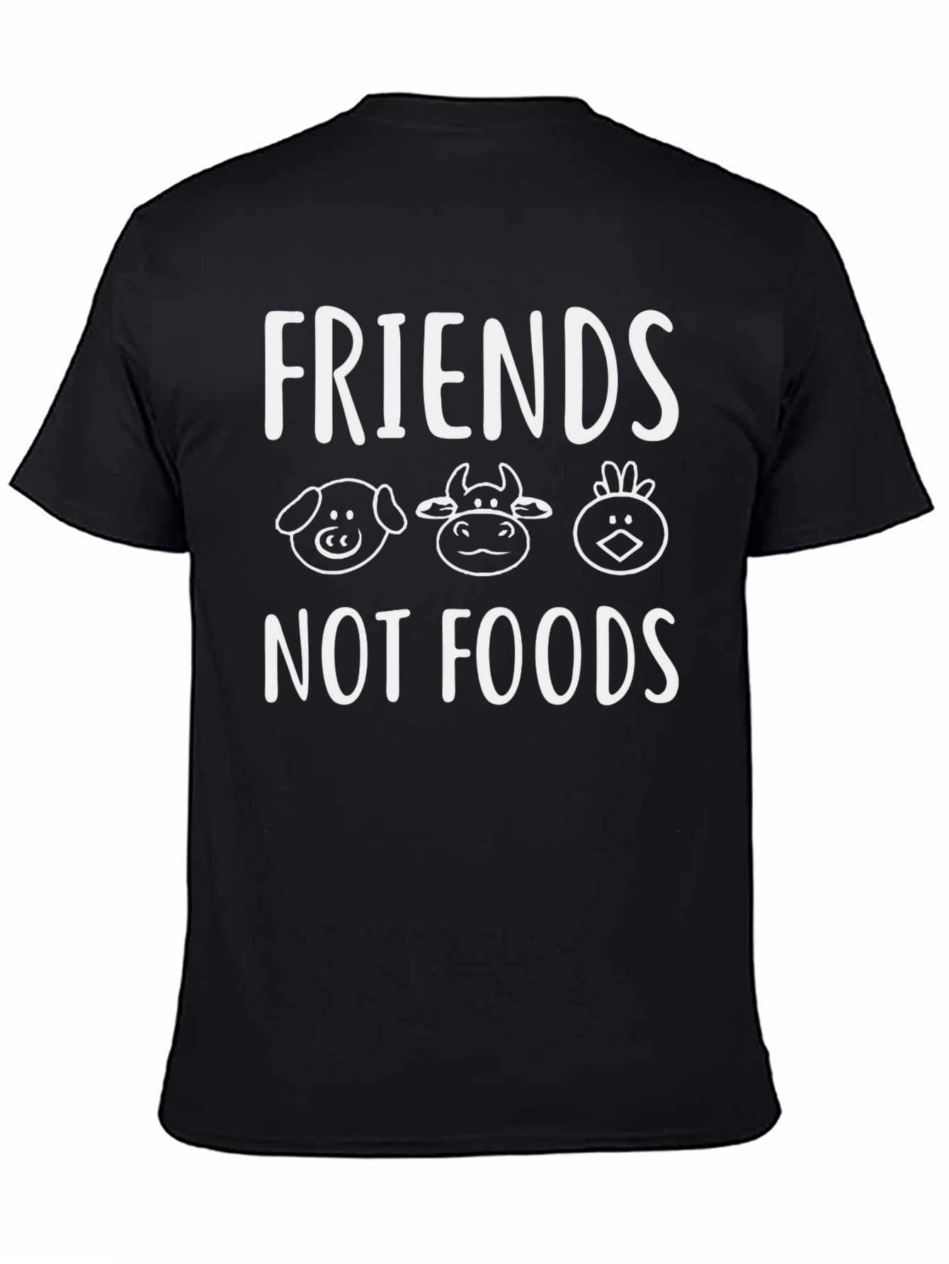 Friends Not Food Vegan T-Shirt