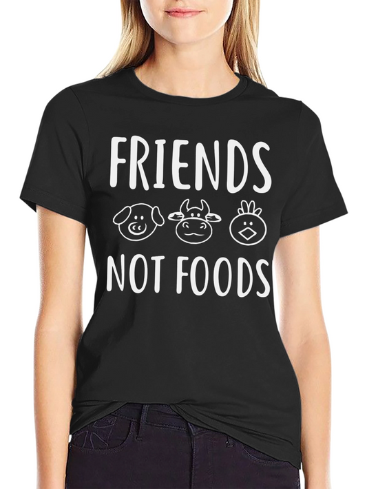 Friends Not Food Vegan T-Shirt