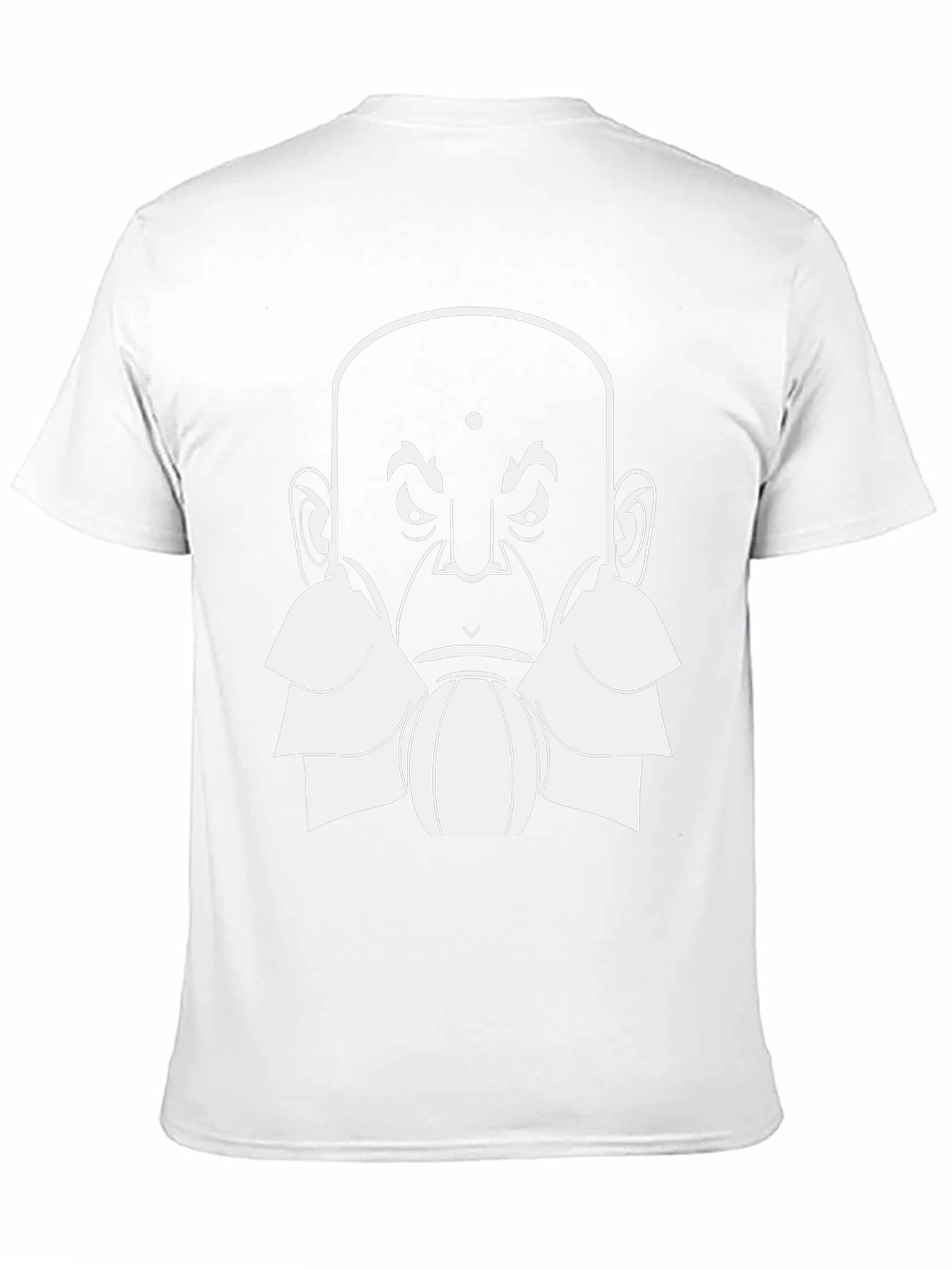 Guru Graphic Tee - Bald Cartoon Head Design