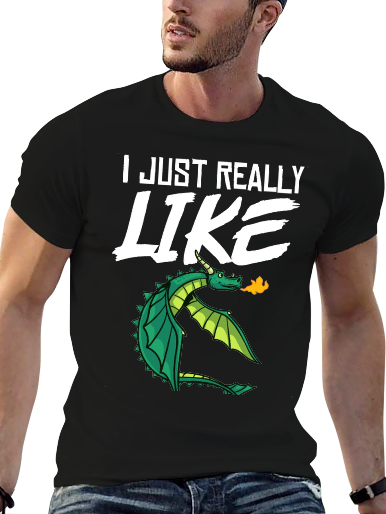 Dragon Lover Tee - I Just Really Like Dragons