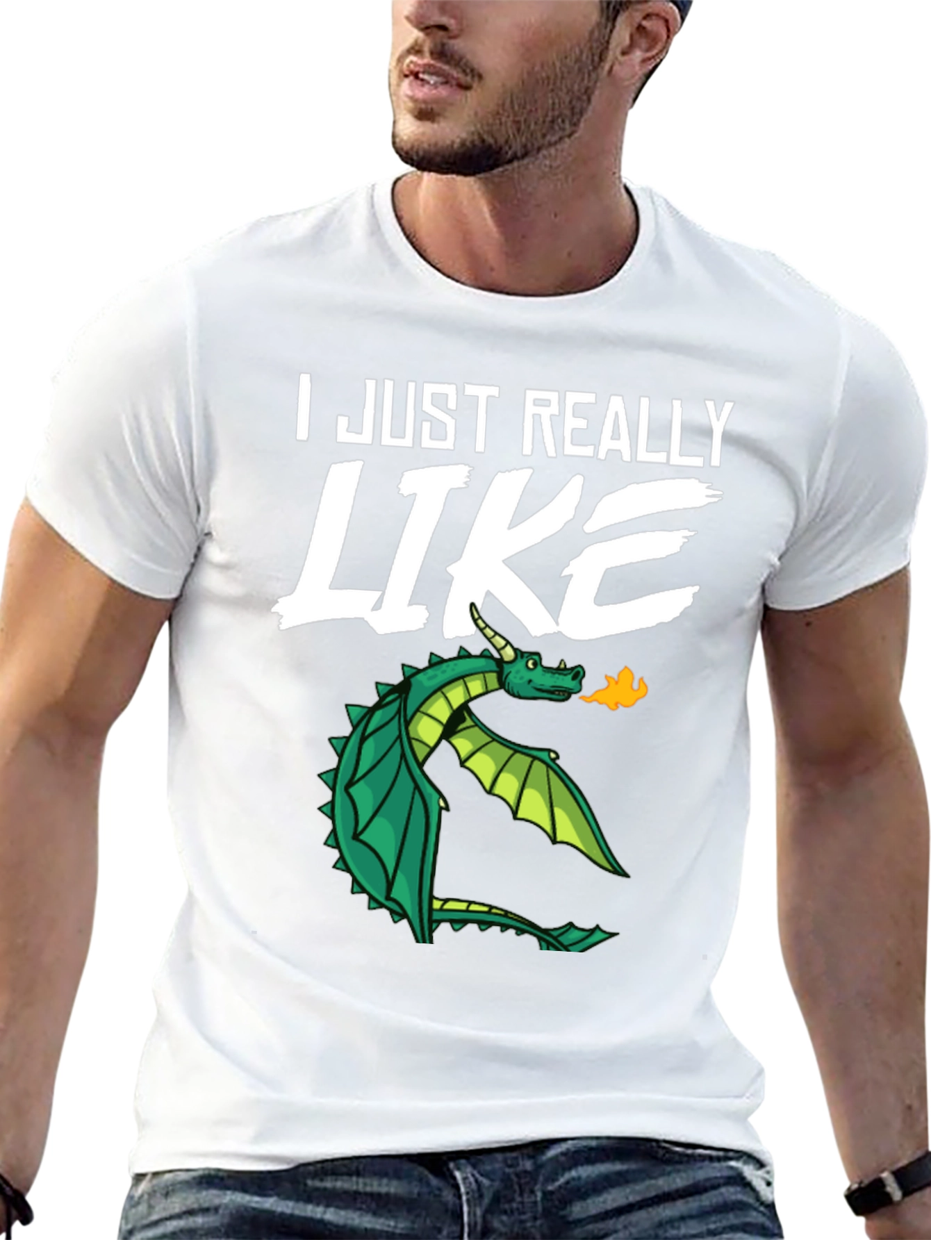 Dragon Lover Tee - I Just Really Like Dragons