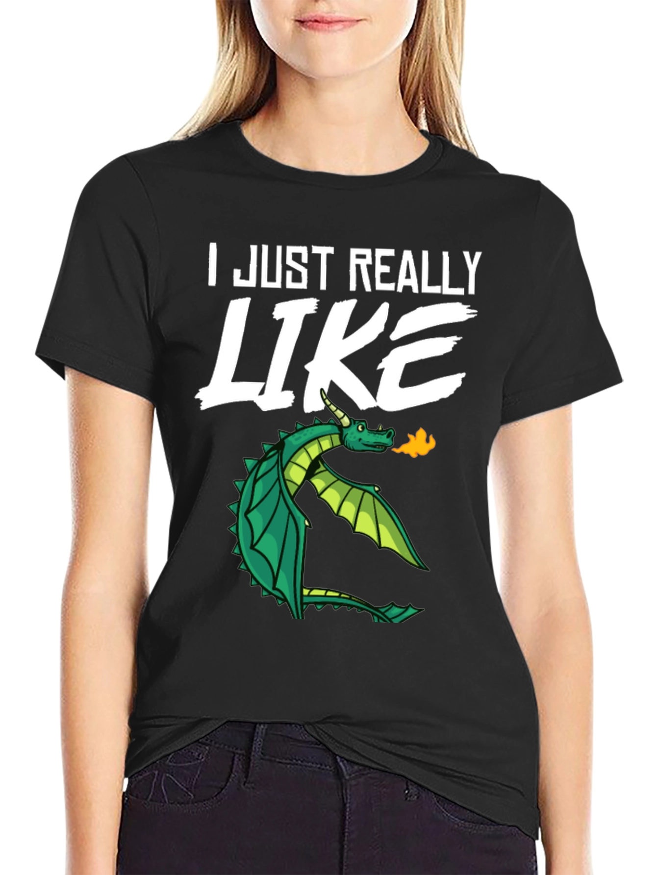 Dragon Lover Tee - I Just Really Like Dragons
