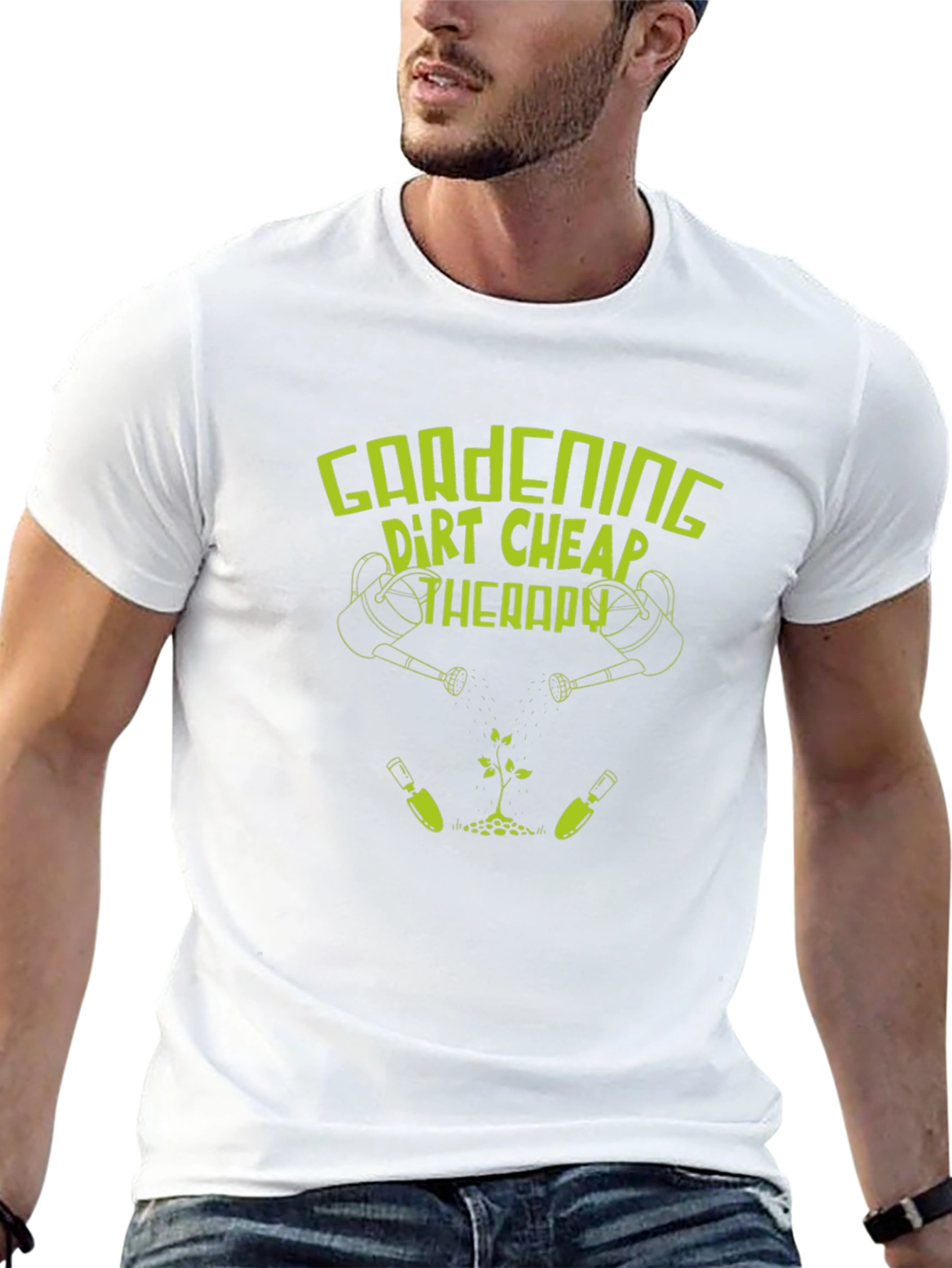 Gardening Therapy T-Shirt - Dirt Cheap Fun!