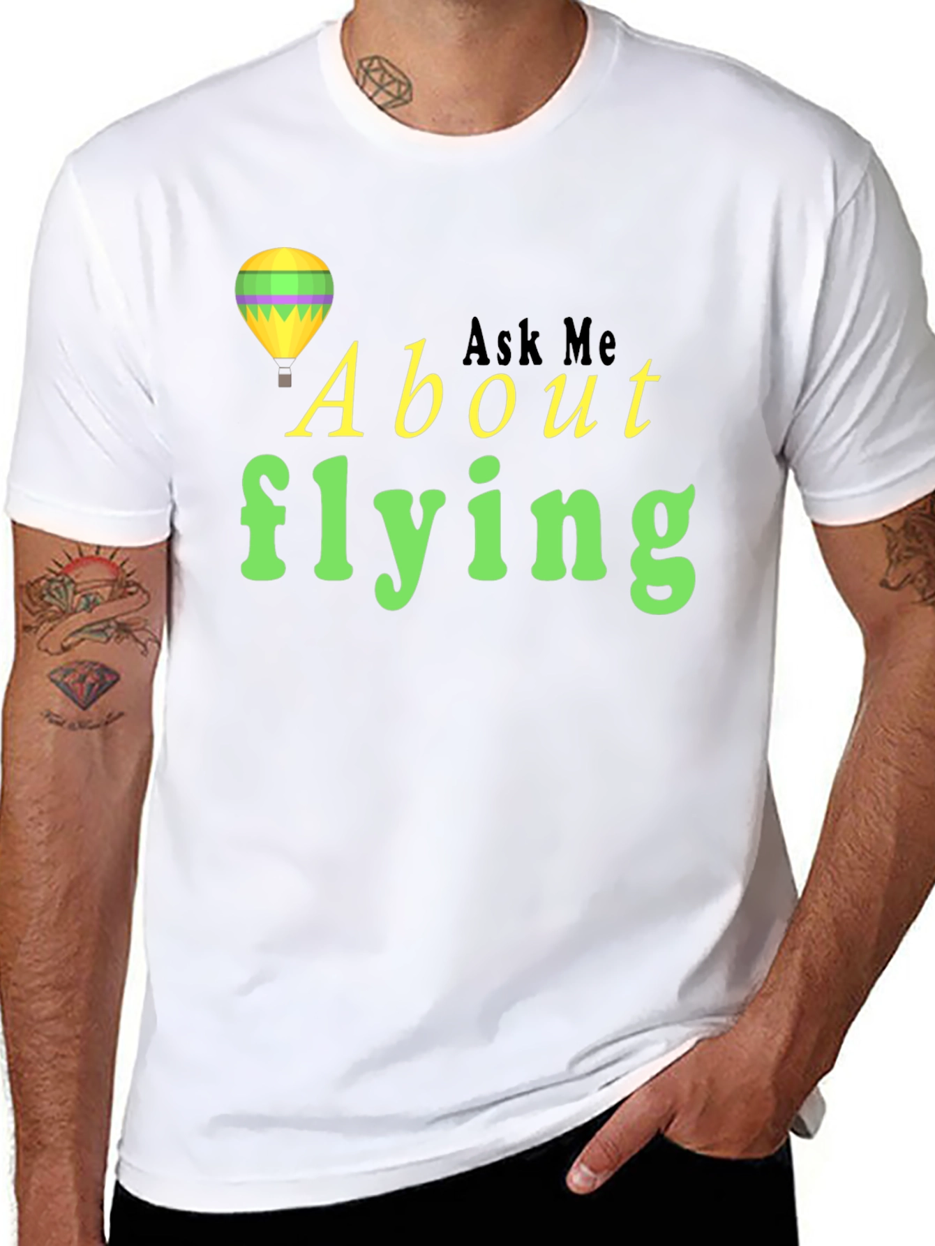 Ask Me About Flying T-Shirt