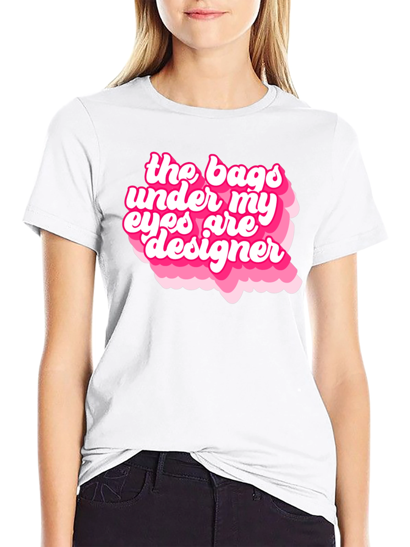 Designer Bags Under My Eyes Graphic T-Shirt