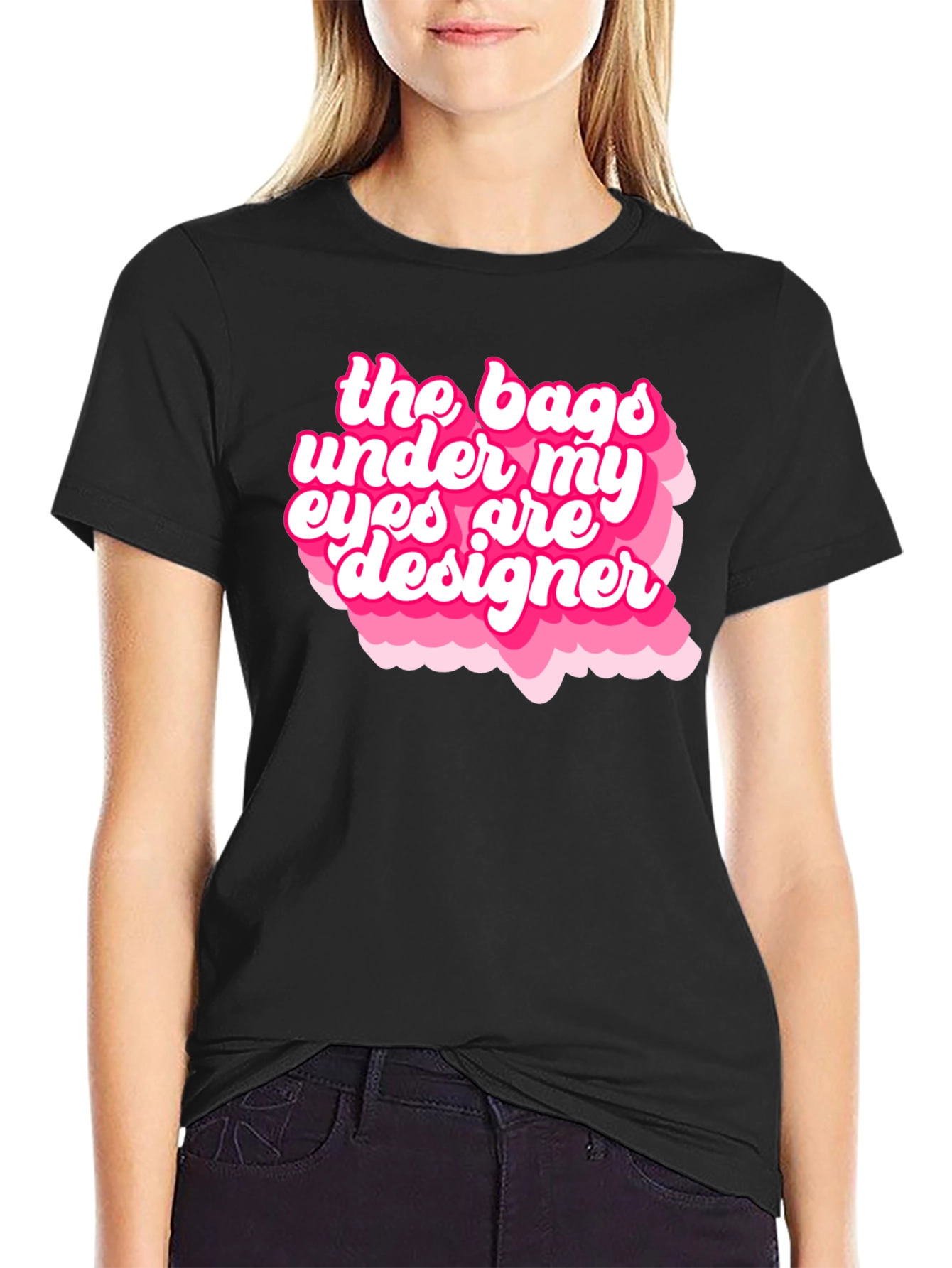 Designer Bags Under My Eyes Graphic T-Shirt