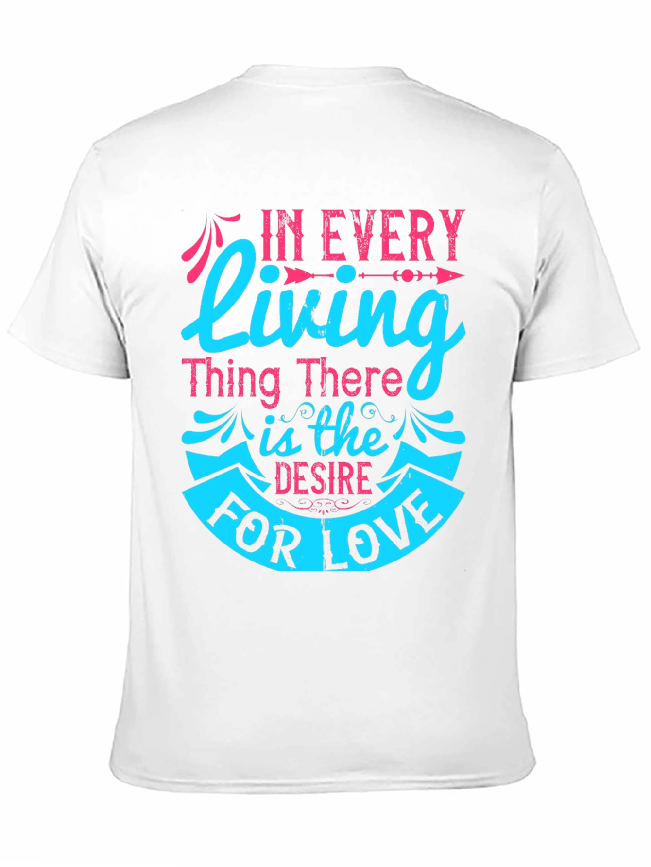 Love Desire Graphic Tee - Black Cotton T-Shirt