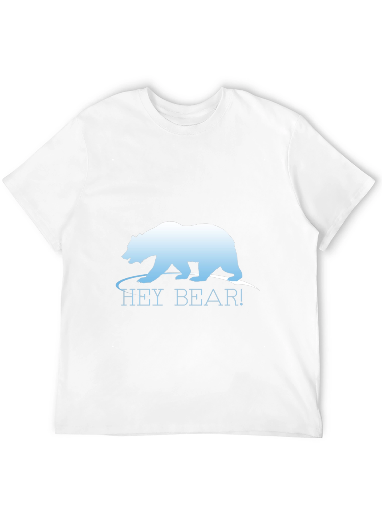 Hey Bear! Graphic T-Shirt - Soft Cotton Crew Neck