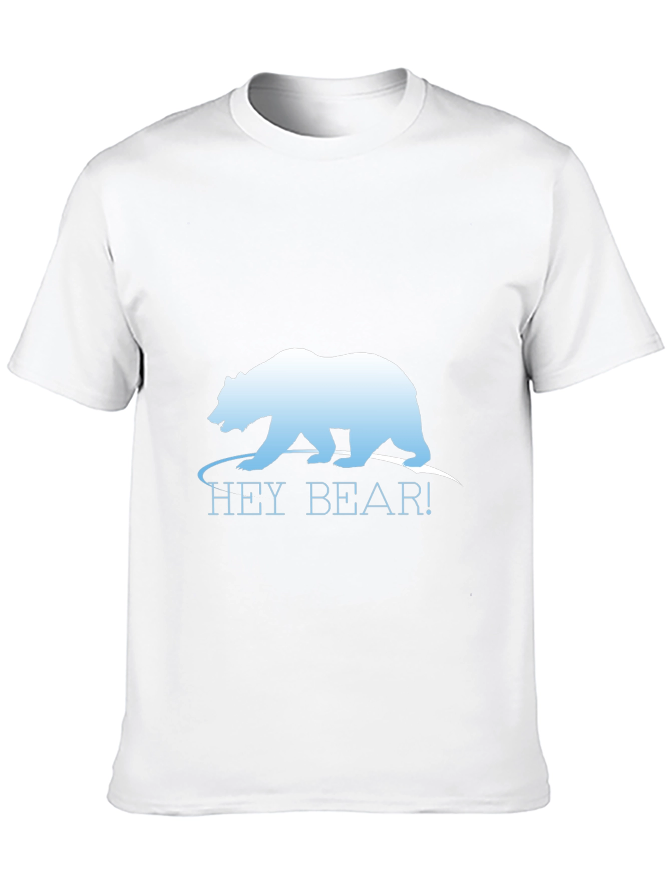 Hey Bear! Graphic T-Shirt - Soft Cotton Crew Neck