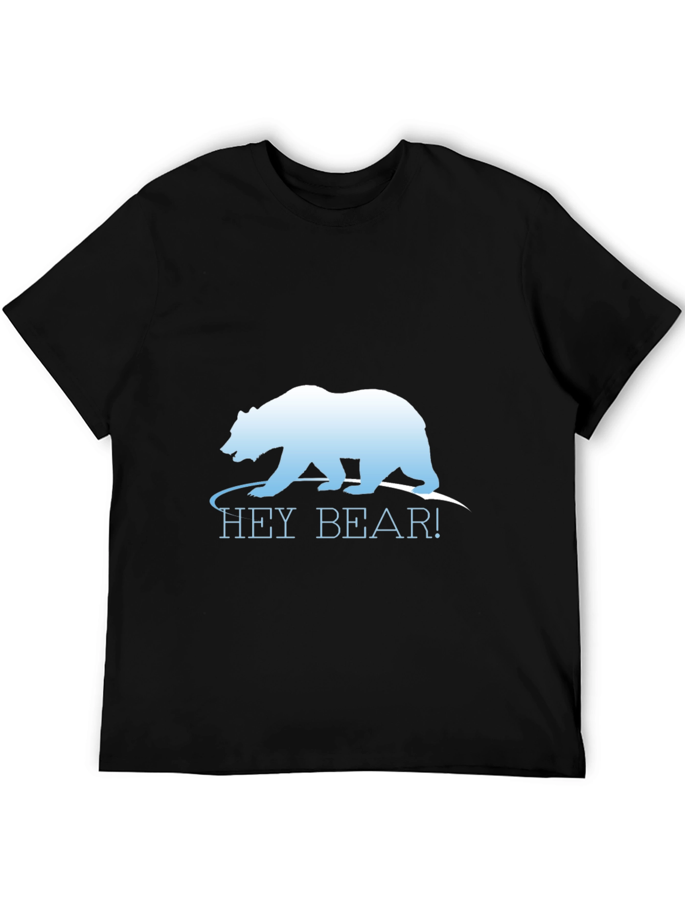 Hey Bear! Graphic T-Shirt - Soft Cotton Crew Neck